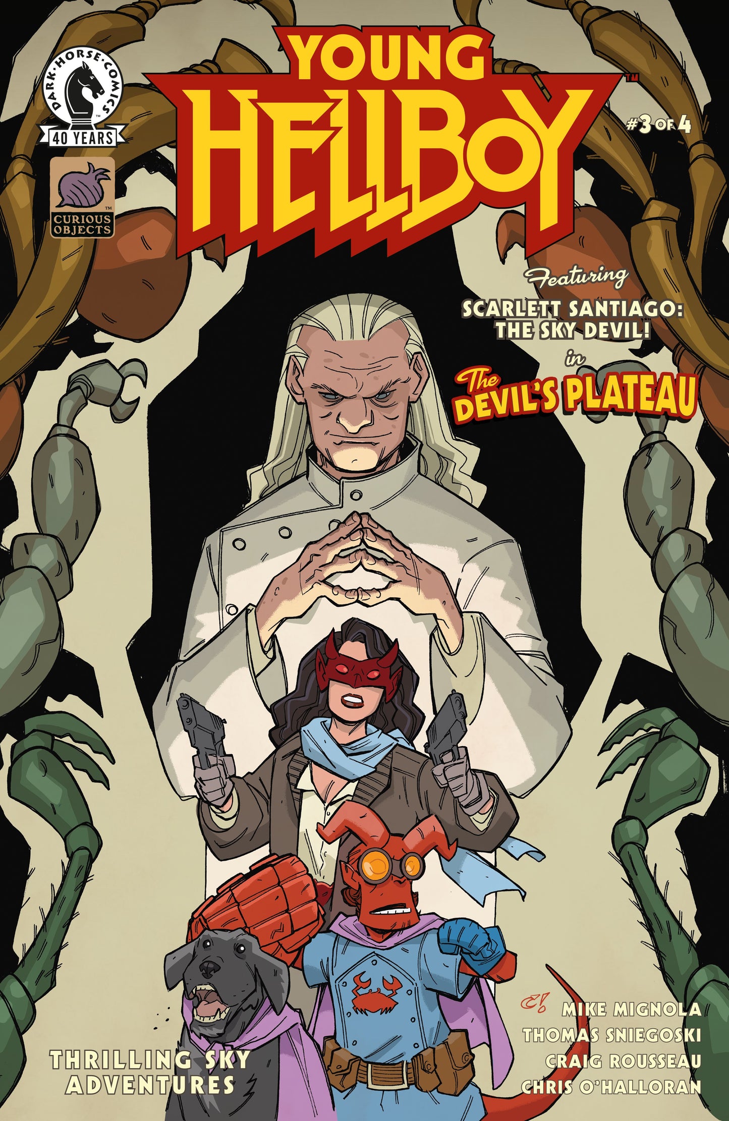 YOUNG HELLBOY: THRILLING SKY ADVENTURES #3 (CVR A) | DARK HORSE COMICS | Comicbookeroo