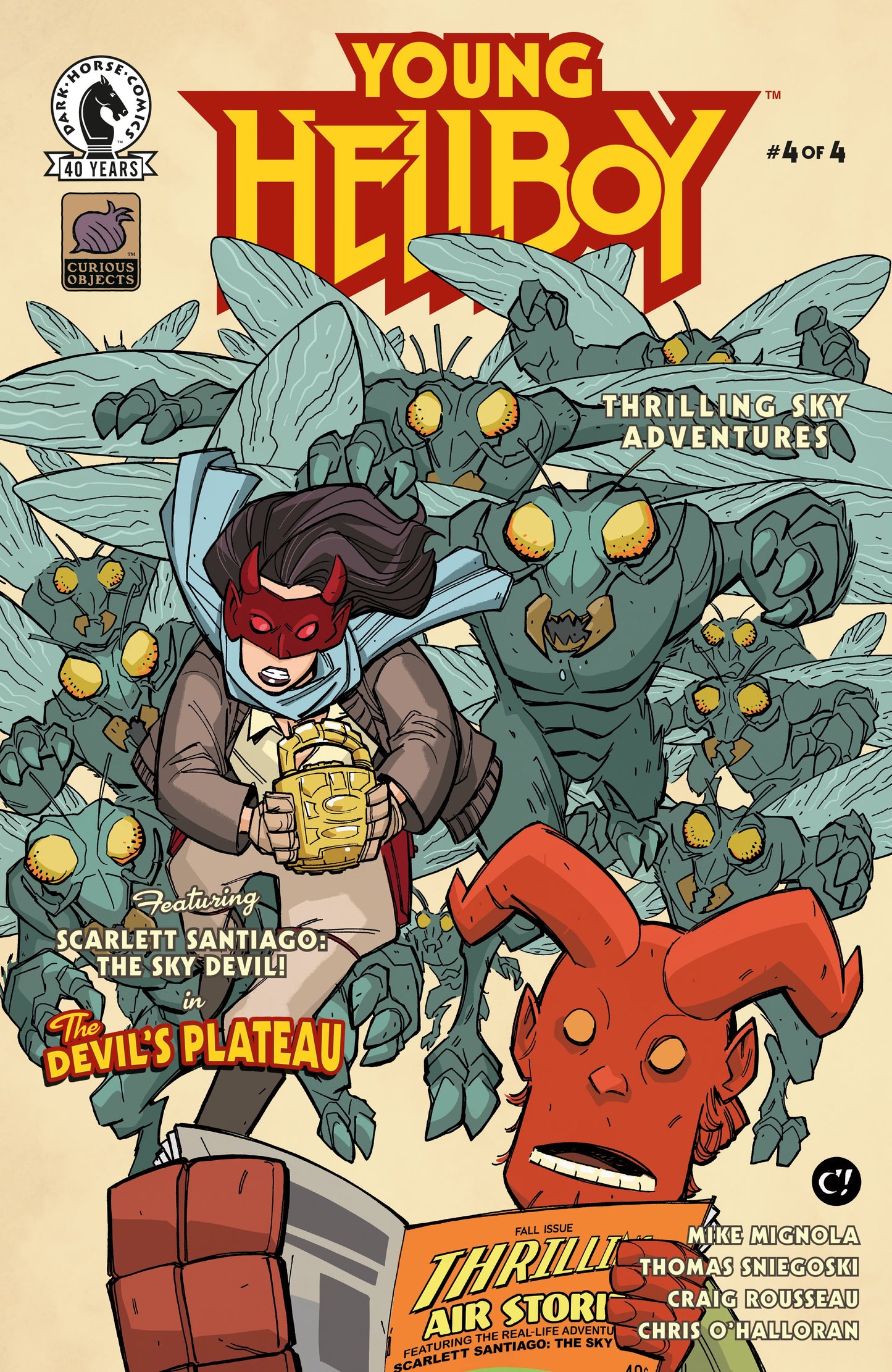 YOUNG HELLBOY: THRILLING SKY ADVENTURES #4 (CVR A) | DARK HORSE COMICS | Comicbookeroo