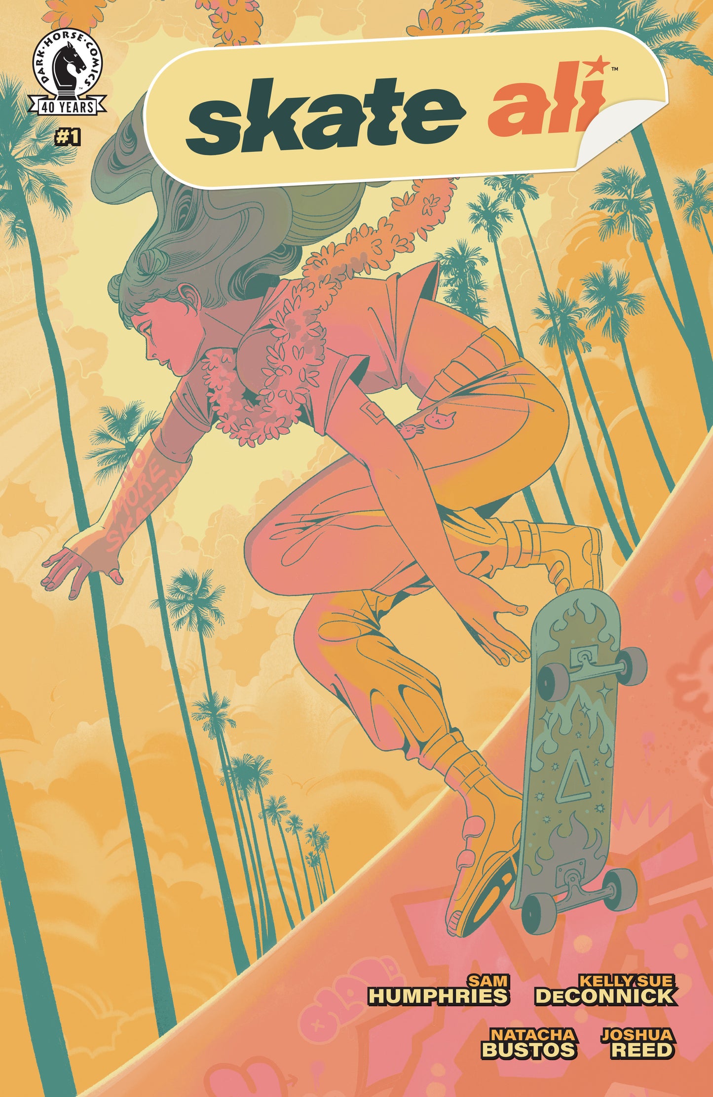 SKATE ALI #1 (CVR F) (ROSEMARY VALERO-O'CONNELL) (Backorder, Allow 4-5 Weeks)