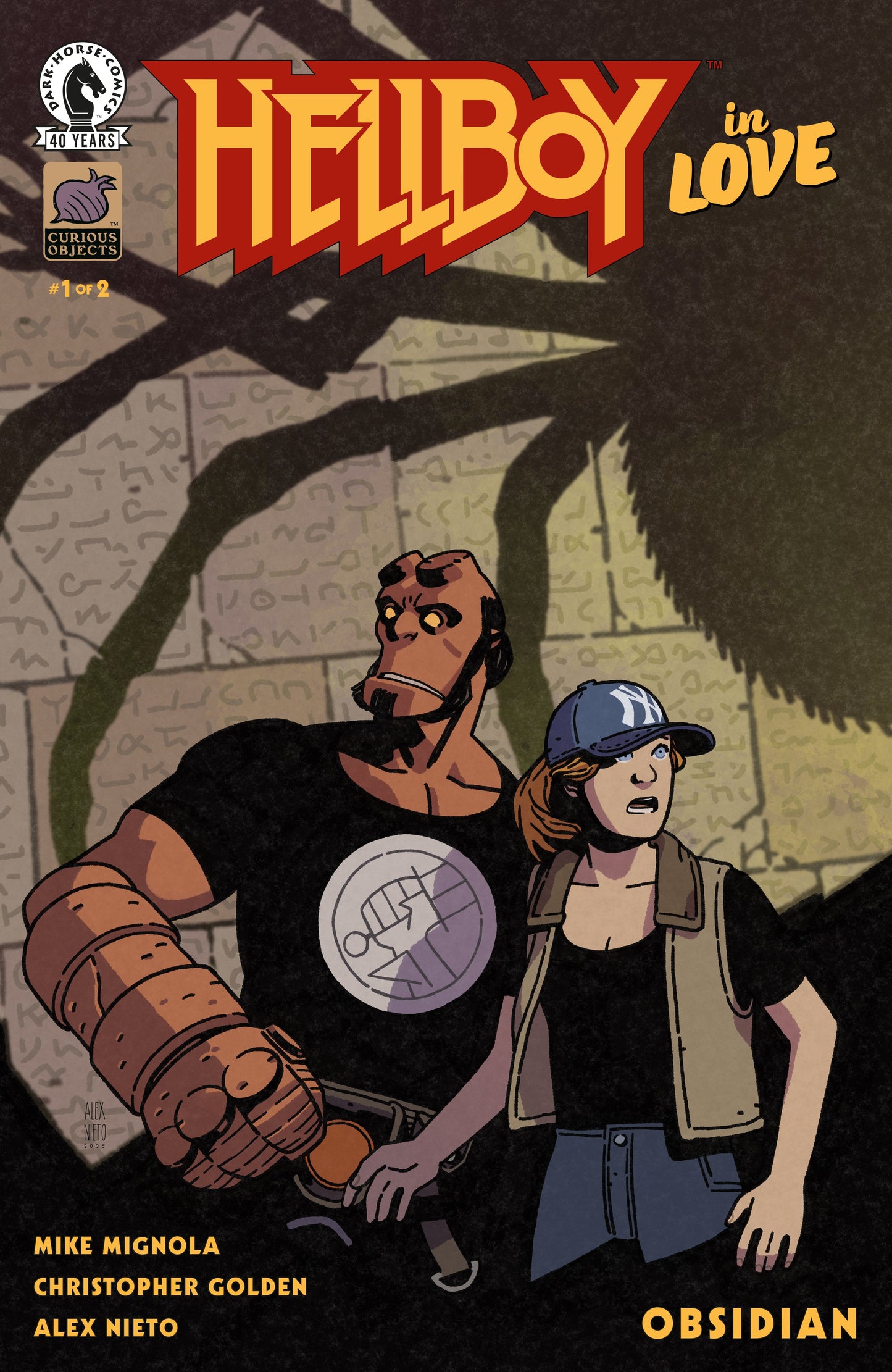 HELLBOY IN LOVE: OBSIDIAN #1 (CVR A) (ALEX NIETO) (Backorder, Allow 4-5 Weeks)