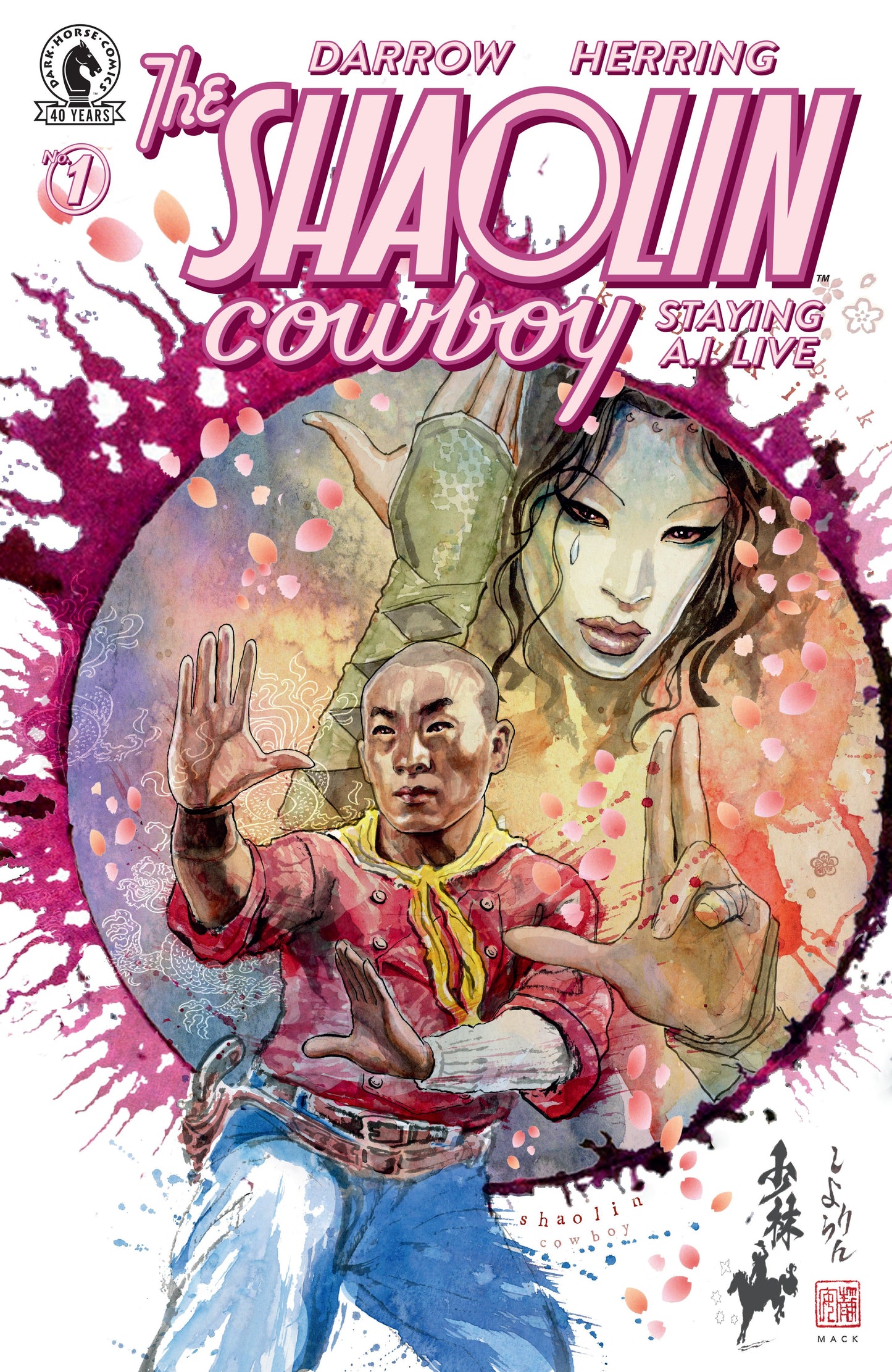 SHAOLIN COWBOY: STAYING A.I.LIVE #1 (CVR E) (DAVID MACK) (Backorder, Allow 4-5 Weeks)