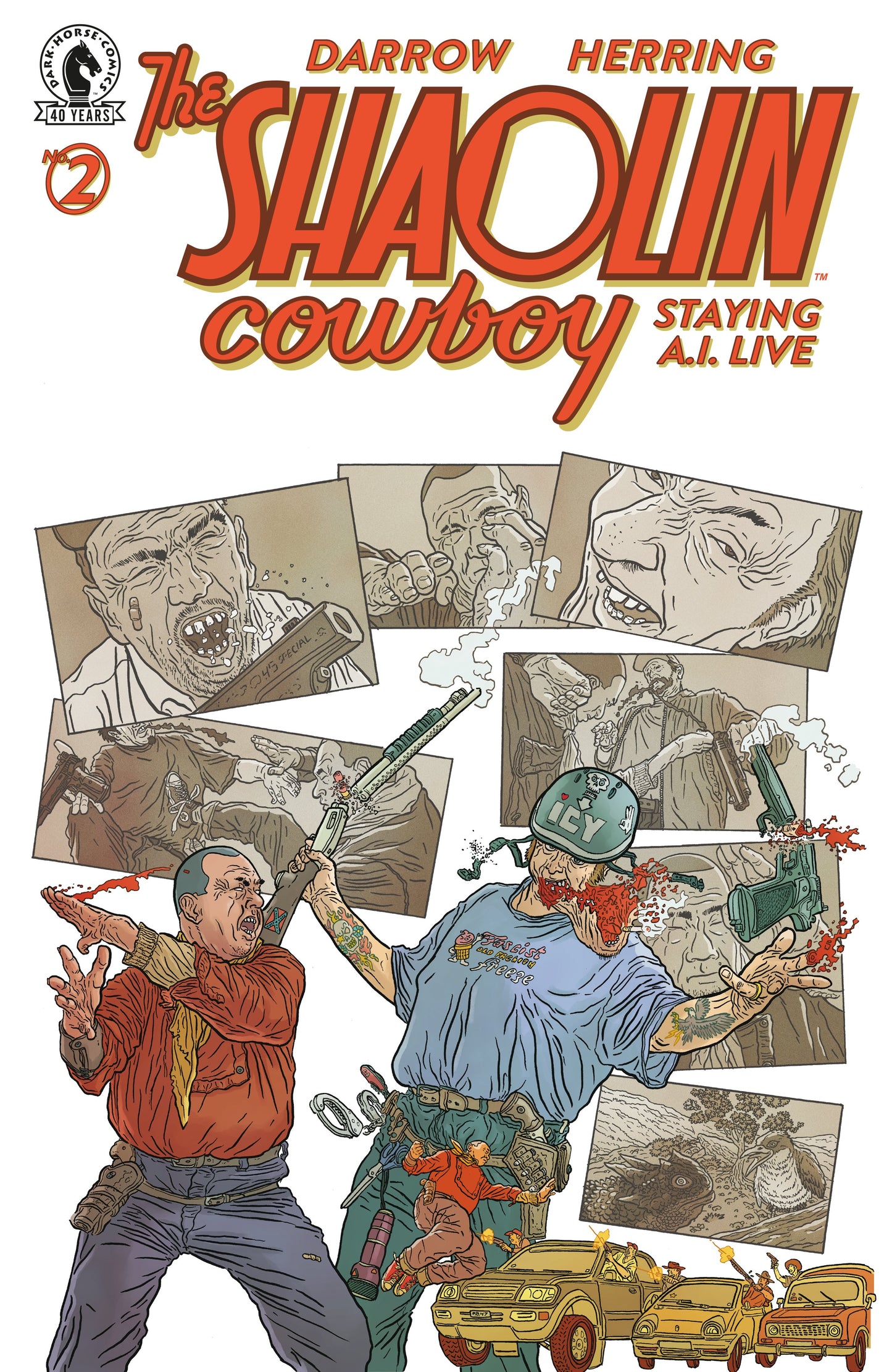 SHAOLIN COWBOY: STAYING A.I.LIVE #2 (CVR A) (GEOF DARROW) (12 Aug Release)