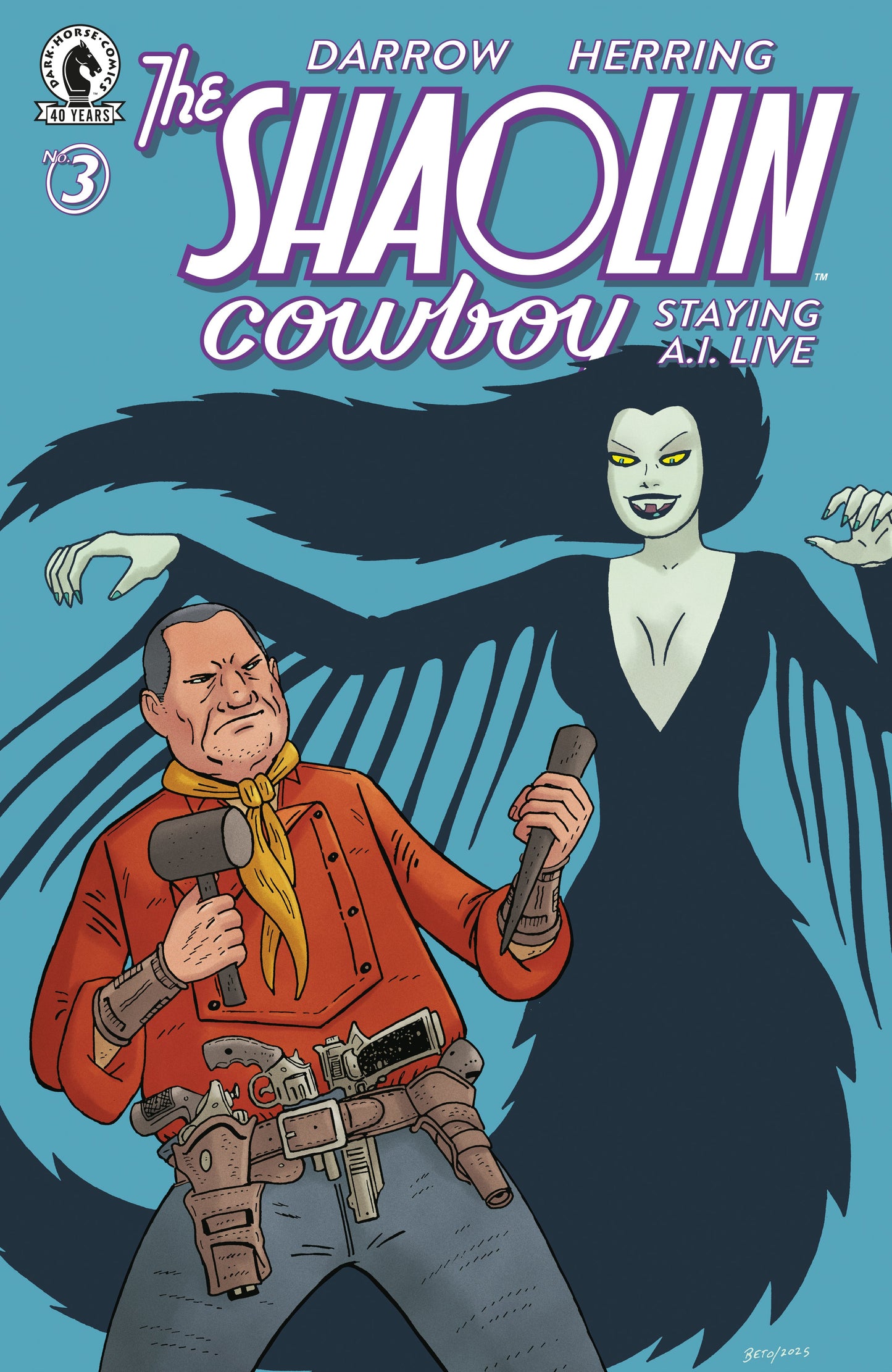 SHAOLIN COWBOY: STAYING A.I.LIVE #3 (CVR C) (GILBERT HERNANDEZ) (16 Sep Release)