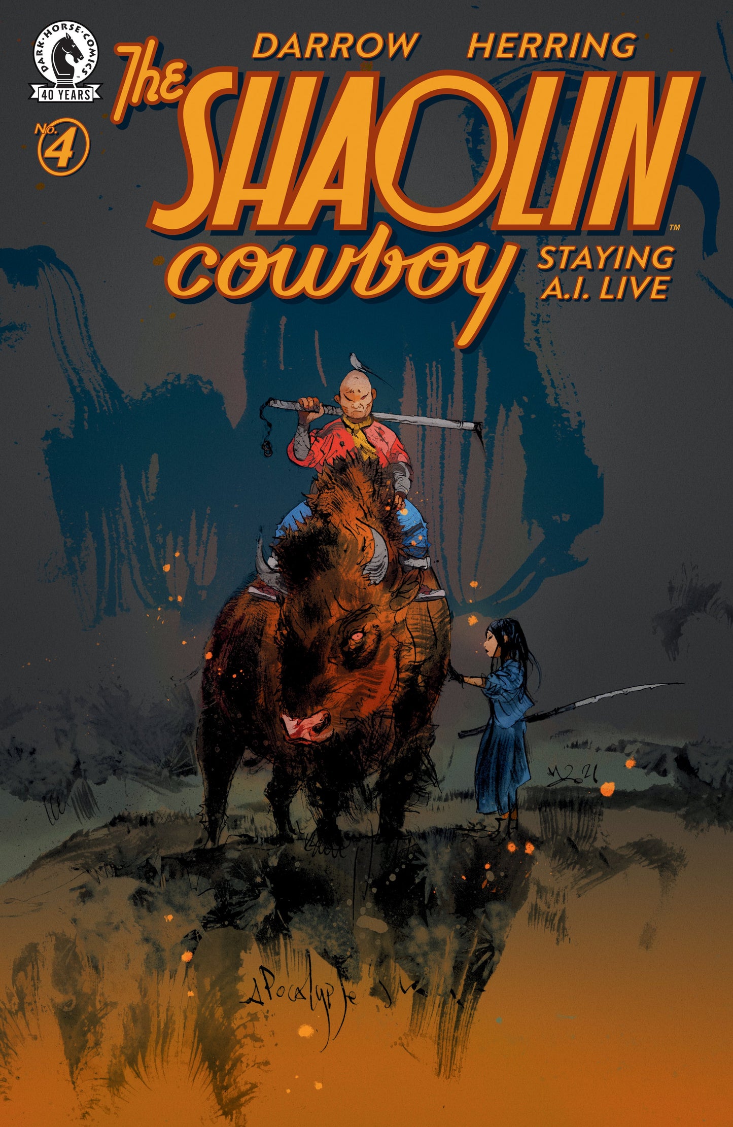 SHAOLIN COWBOY: STAYING A.I.LIVE #4