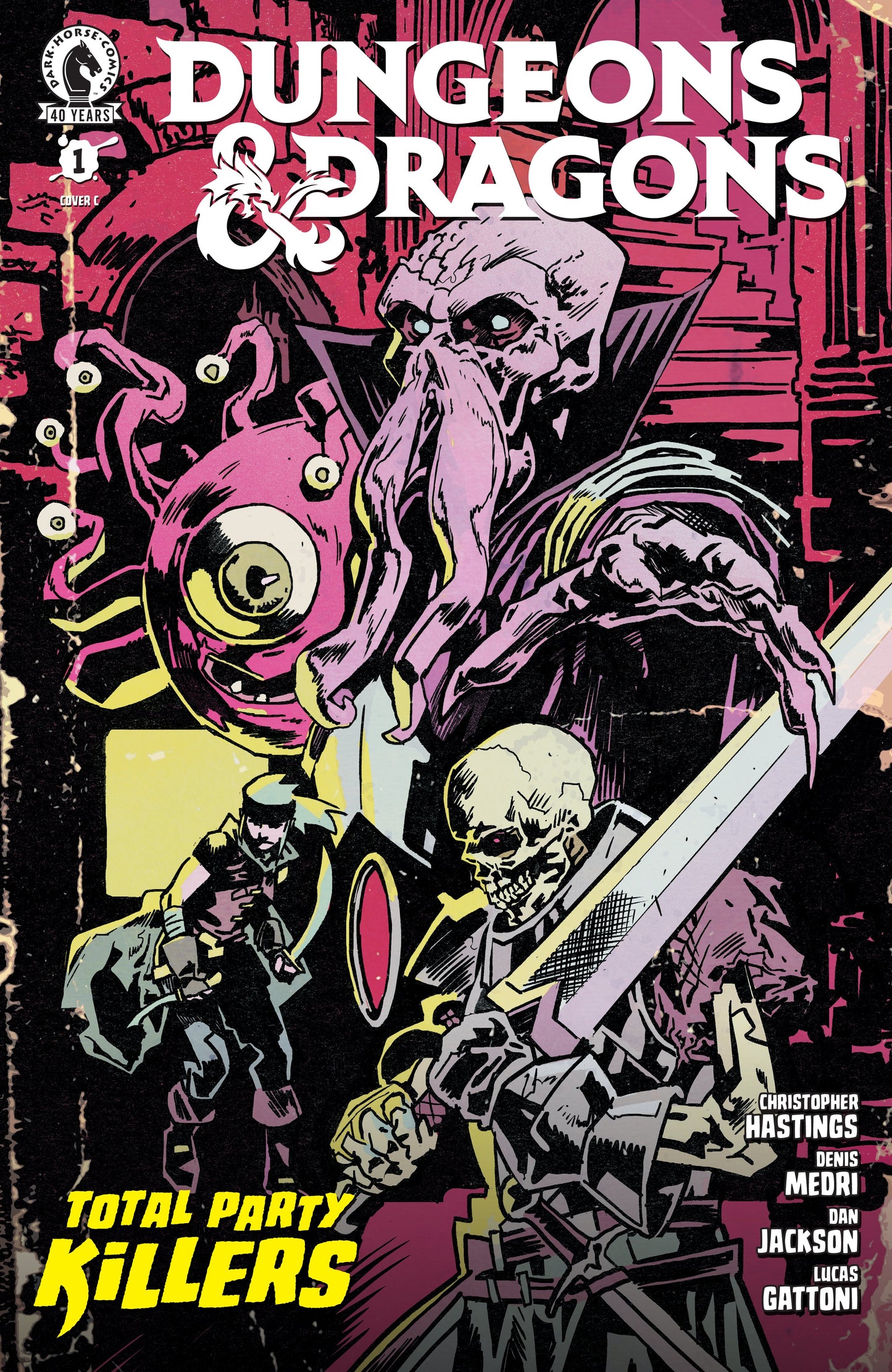 DUNGEONS & DRAGONS: TOTAL PARTY KILLERS #1 (CVR C) (MICHAEL WALSH) (Backorder, Allow 4-5 Weeks)