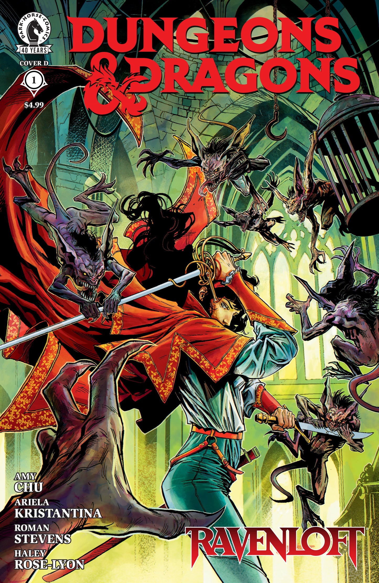 DUNGEONS & DRAGONS: RAVENLOFT #1 (CVR D) (TODOR HRISTOV) | DARK HORSE COMICS | Comicbookeroo