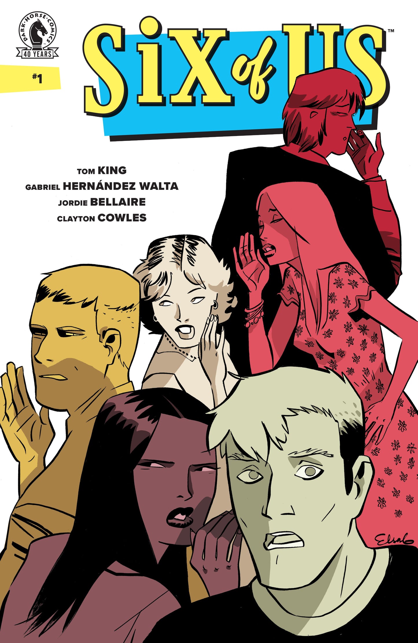 SIX OF US #1 (CVR C) (ELSA CHARRETIER) | DARK HORSE COMICS | Comicbookeroo