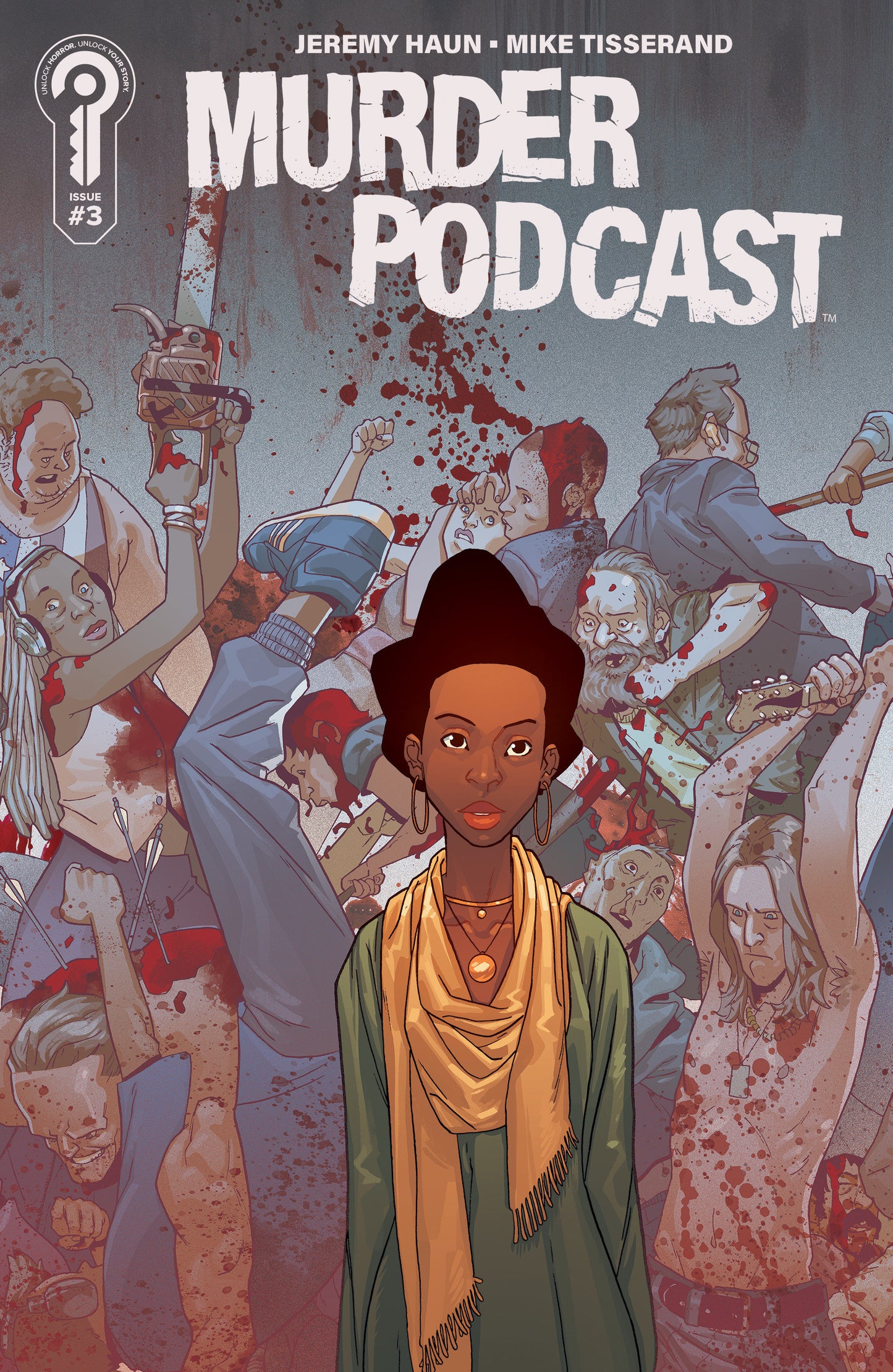 MURDER PODCAST #3 CONNECTED COVER B MIKE TISSERAND (Backorder, Allow 4-5 Weeks)