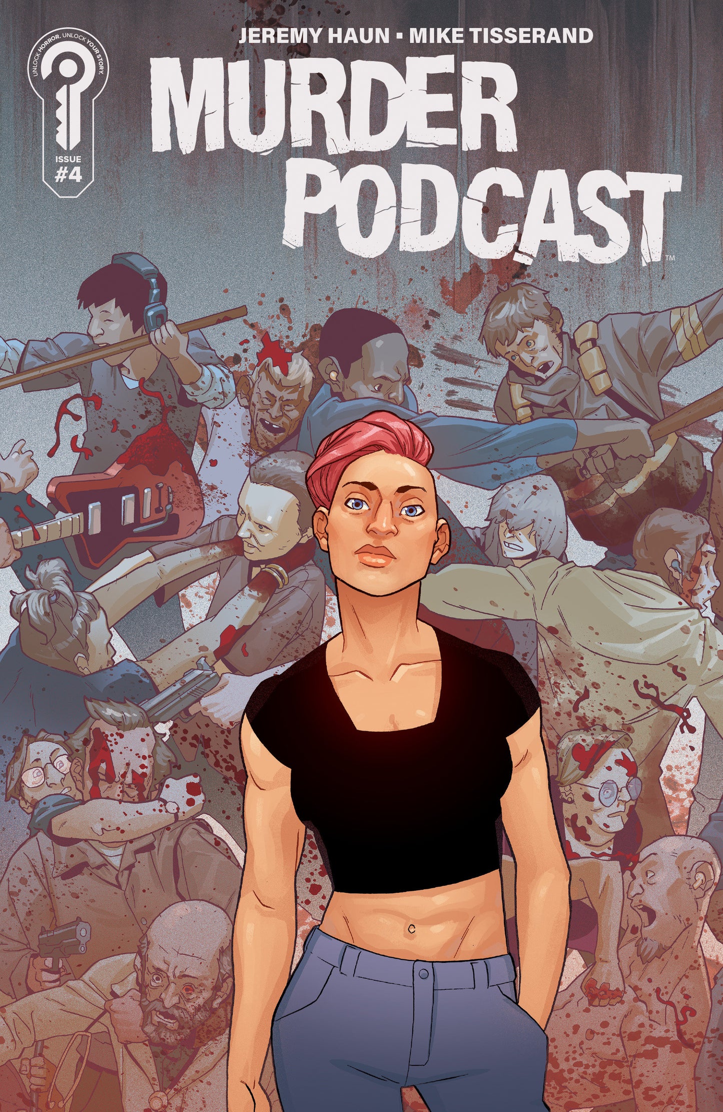 MURDER PODCAST #4 COVER B MIKE TISSERAND CONNECTED (Backorder, Allow 4-5 Weeks)