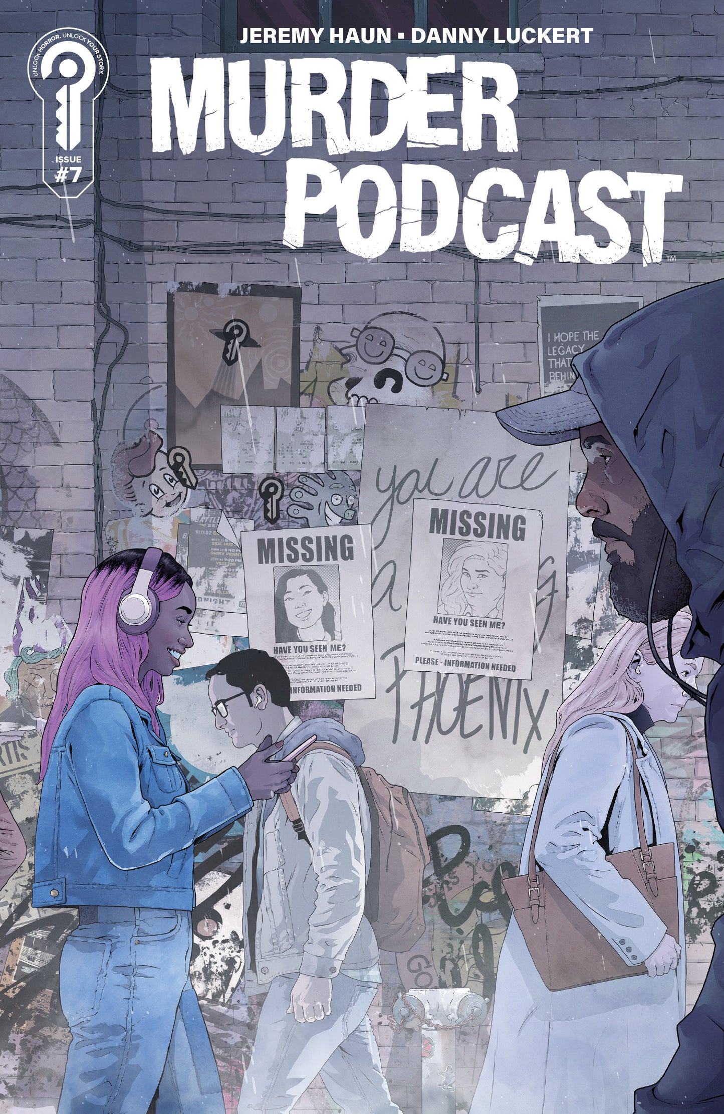 MURDER PODCAST #7 COVER B DANNY LUCKERT (Backorder, Allow 4-5 Weeks)