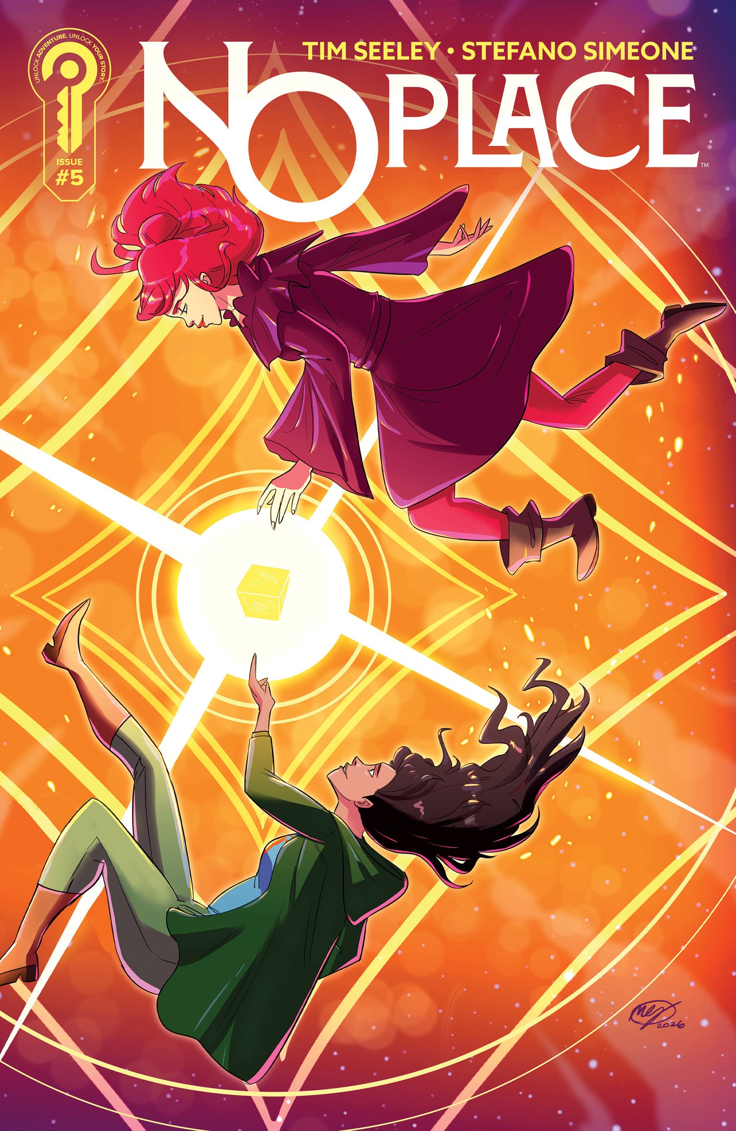 NO PLACE #5 COVER B MEGAN HUANG (Backorder, Allow 4-5 Weeks)