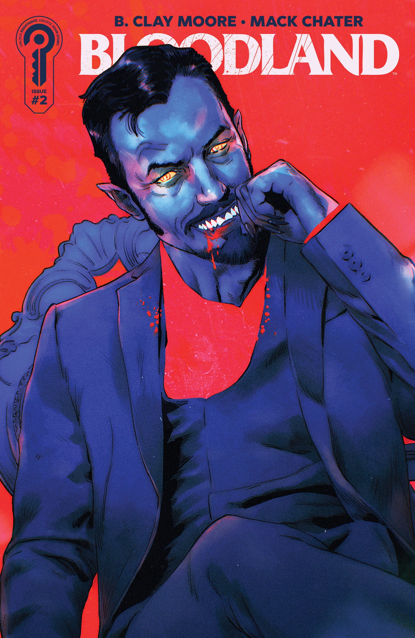 BLOODLAND #2 COVER A MACK CHATER (Backorder, Allow 4-5 Weeks)