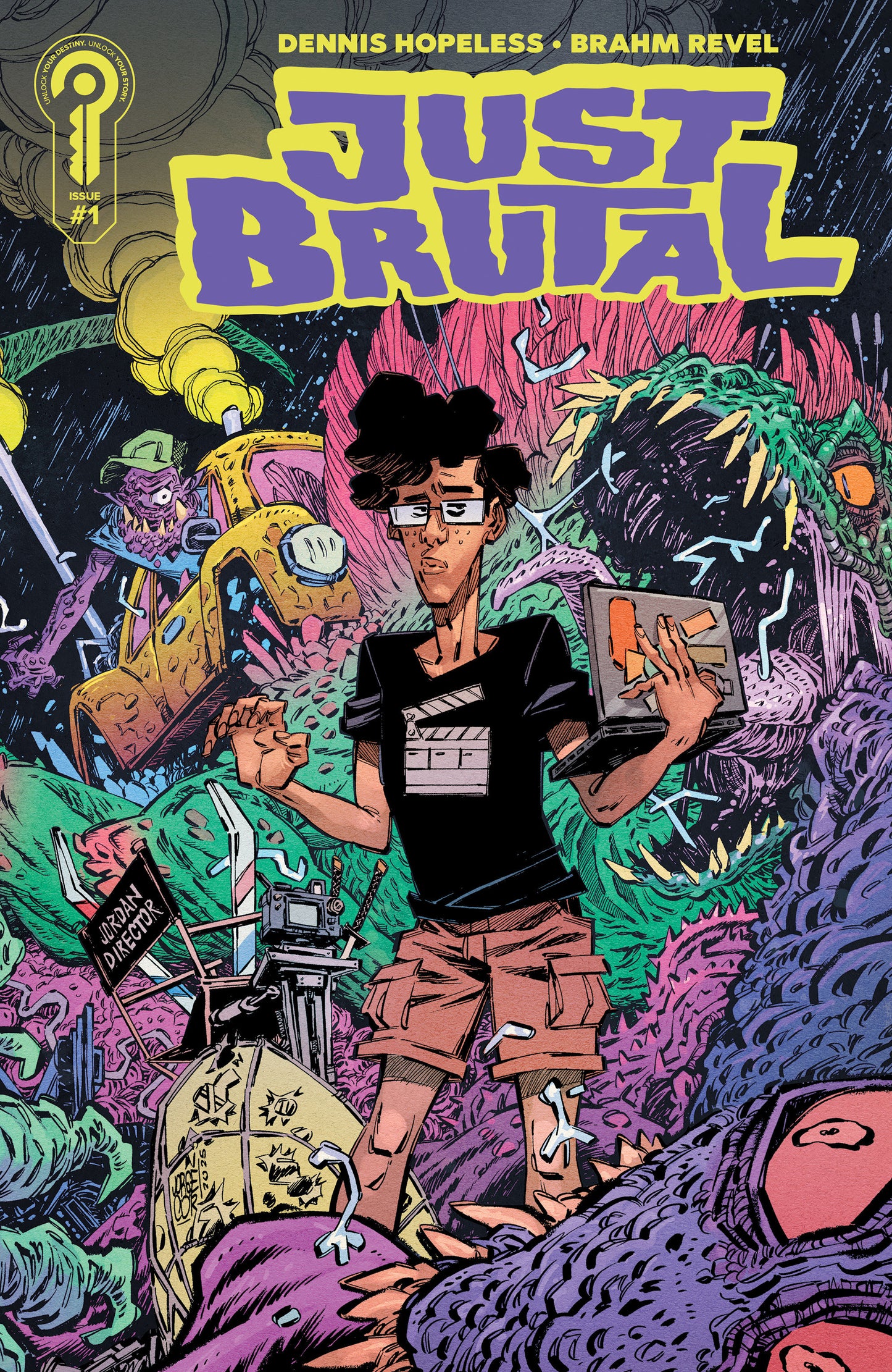 JUST BRUTAL #1 COVER B JORGE CORONA (Backorder, Allow 4-5 Weeks)