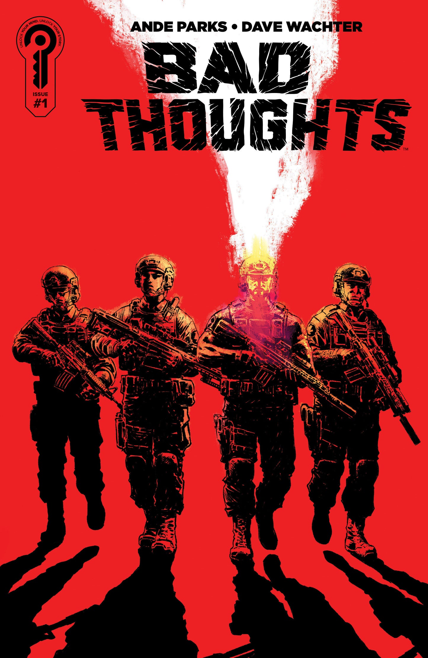 BAD THOUGHTS #1 COVER A DAVE WACHTER (Backorder, Allow 4-5 Weeks)