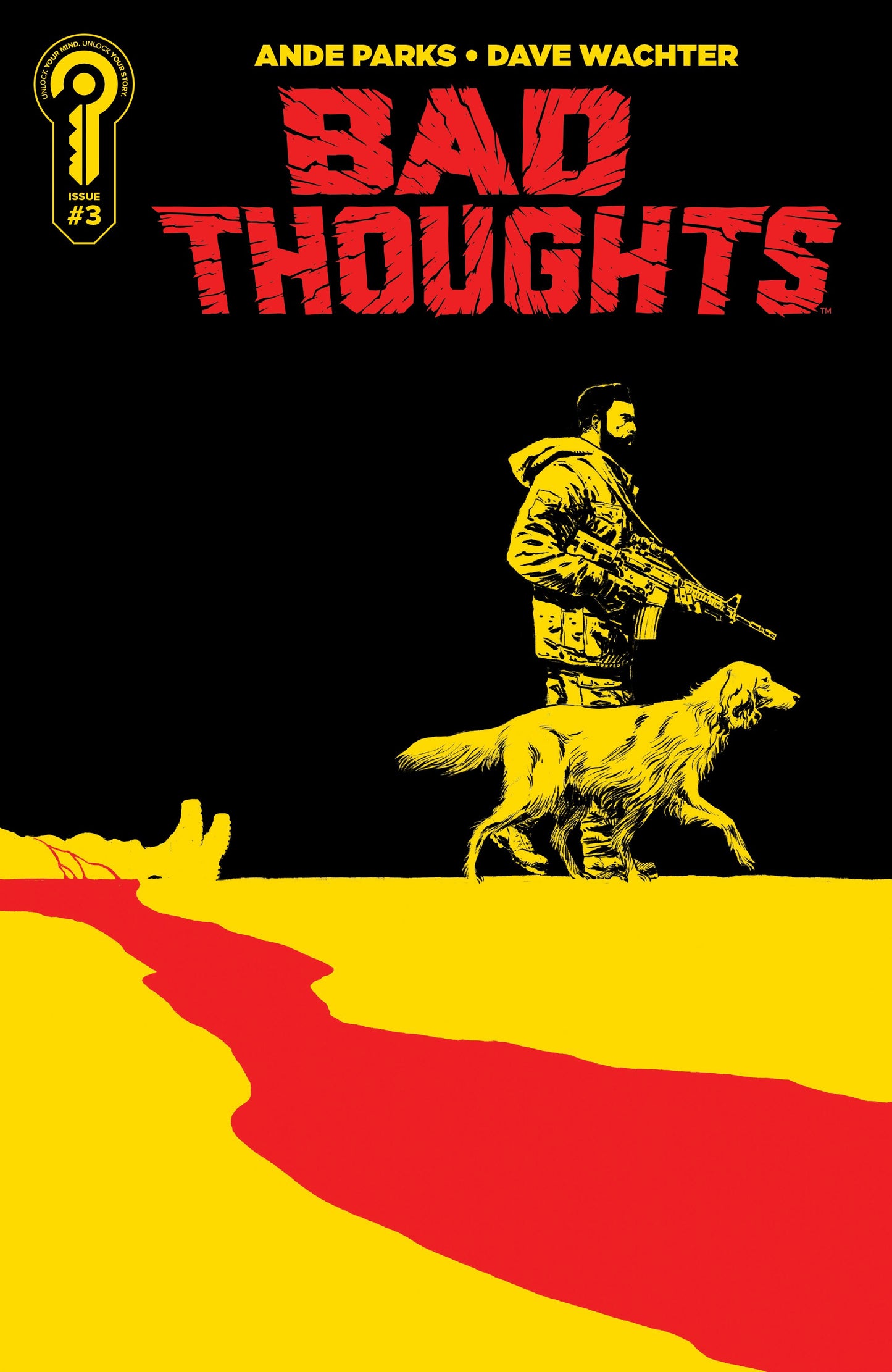 BAD THOUGHTS #3 COVER A DAVE WACHTER (26 Aug Release)
