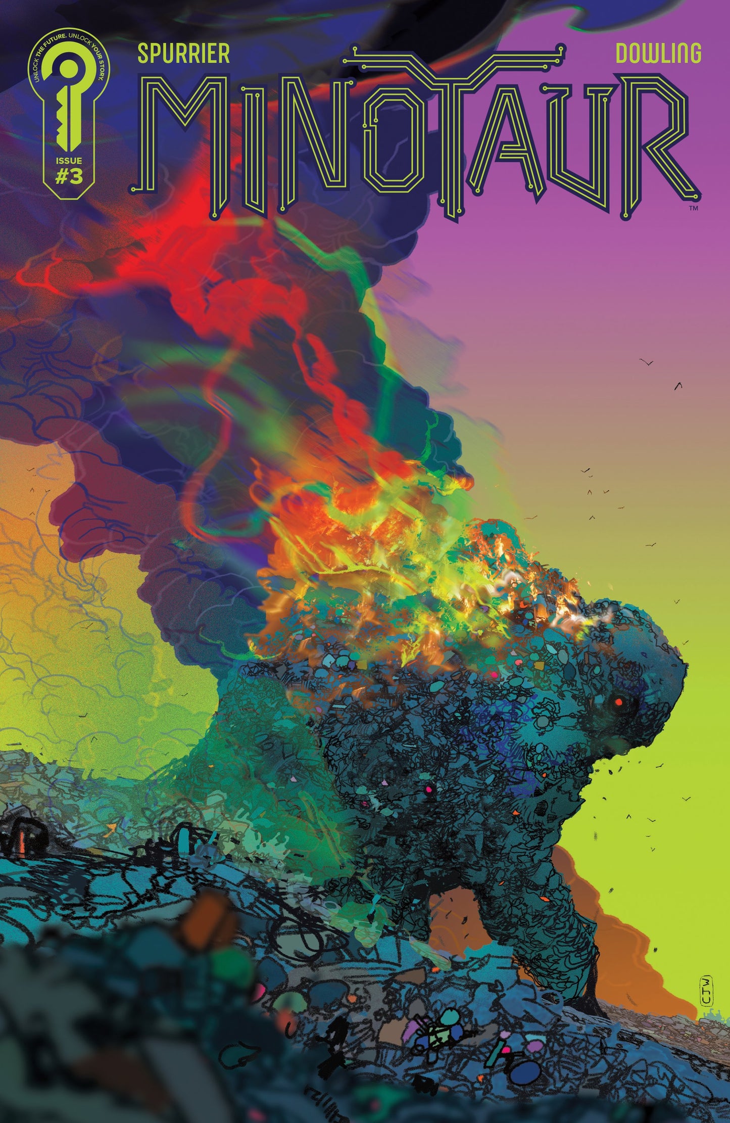 MINOTAUR #3 COVER B CHRISTIAN WARD (07 Oct Release)