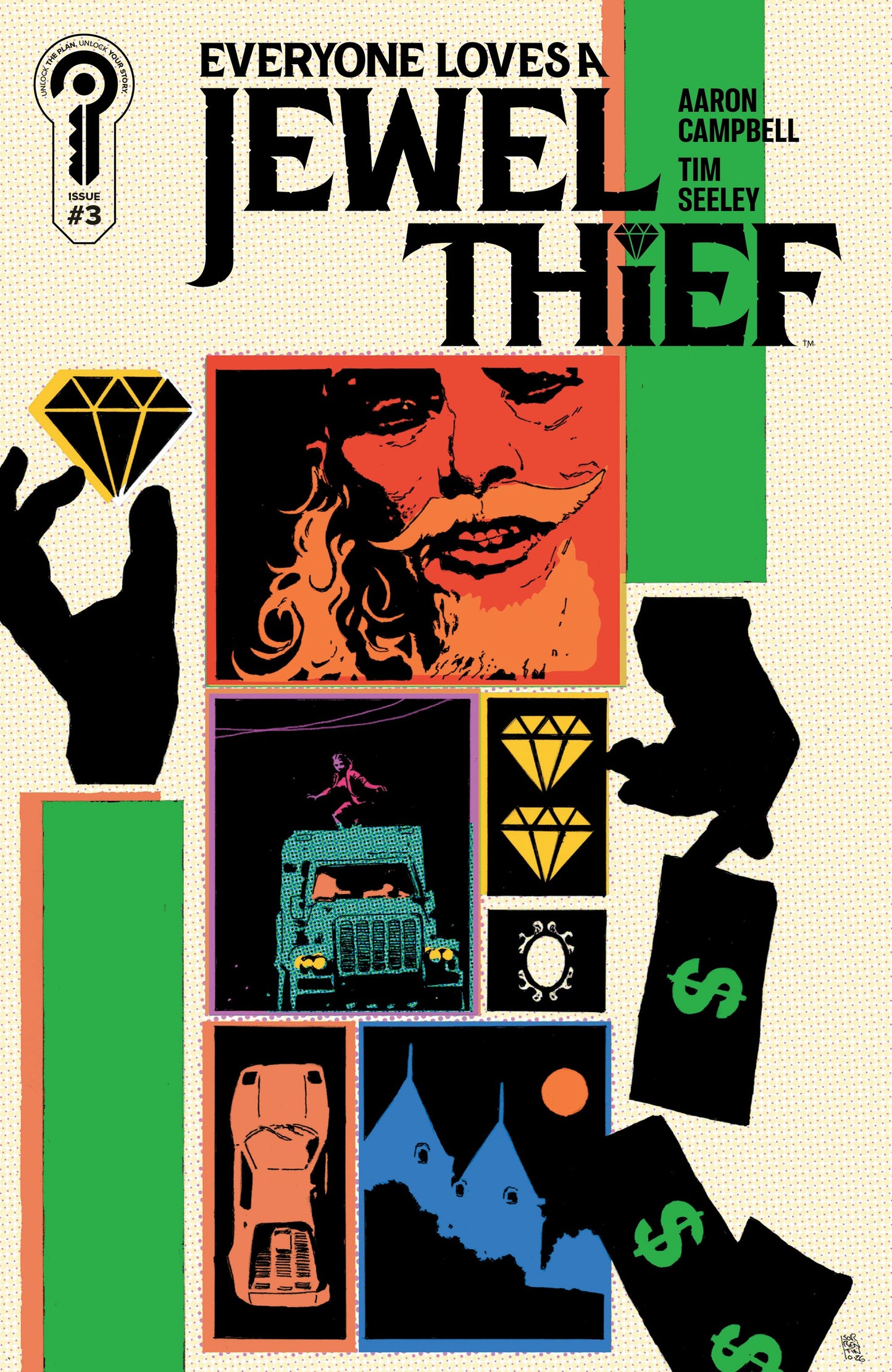 EVERYONE LOVES A JEWEL THIEF #3 COVER B ANDREA SORRENTINO (Backorder, Allow 4-5 Weeks)