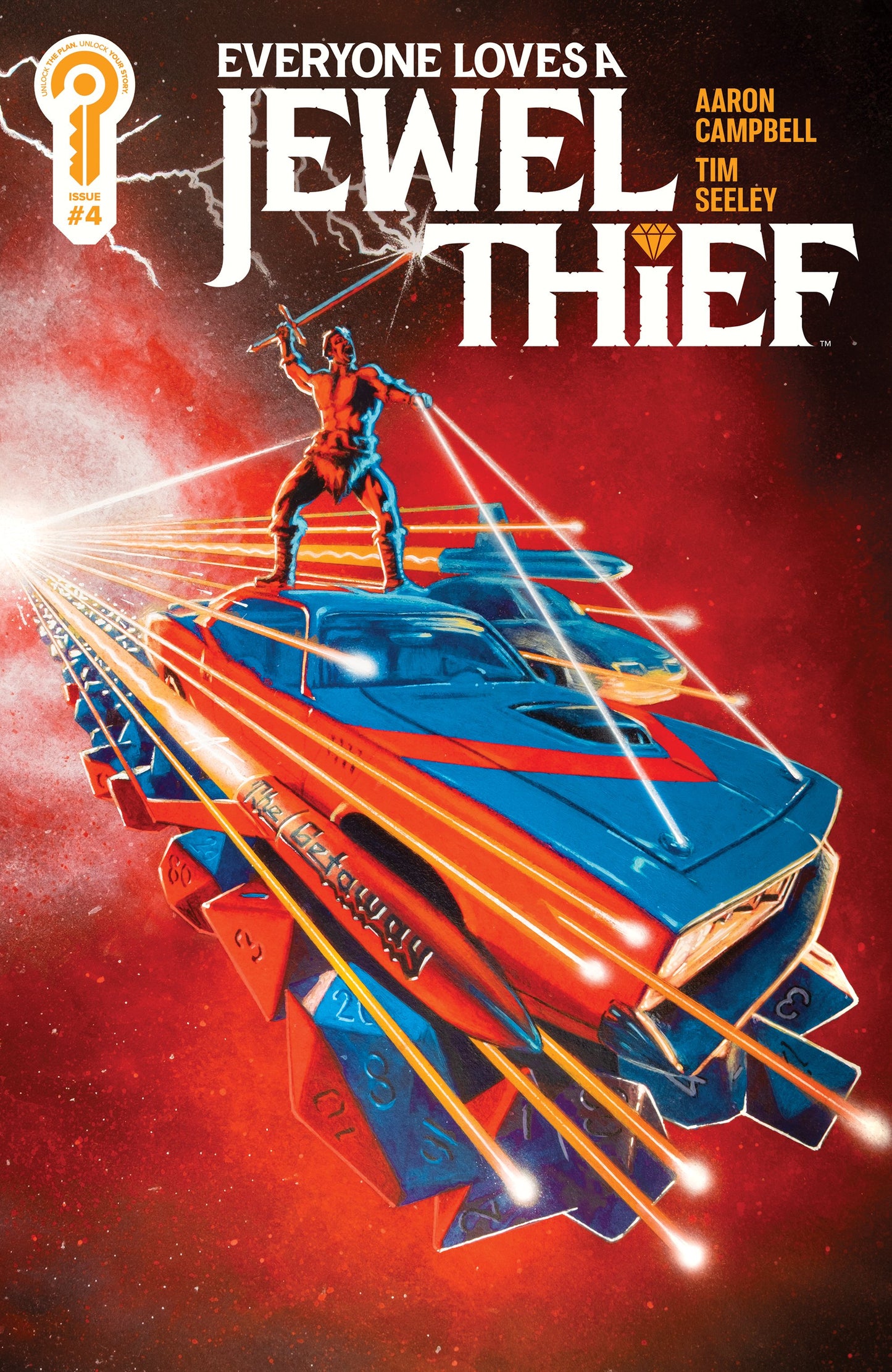 EVERYONE LOVES A JEWEL THIEF #4 COVER A AARON CAMPBELL | IGNITION PRESS | Comicbookeroo