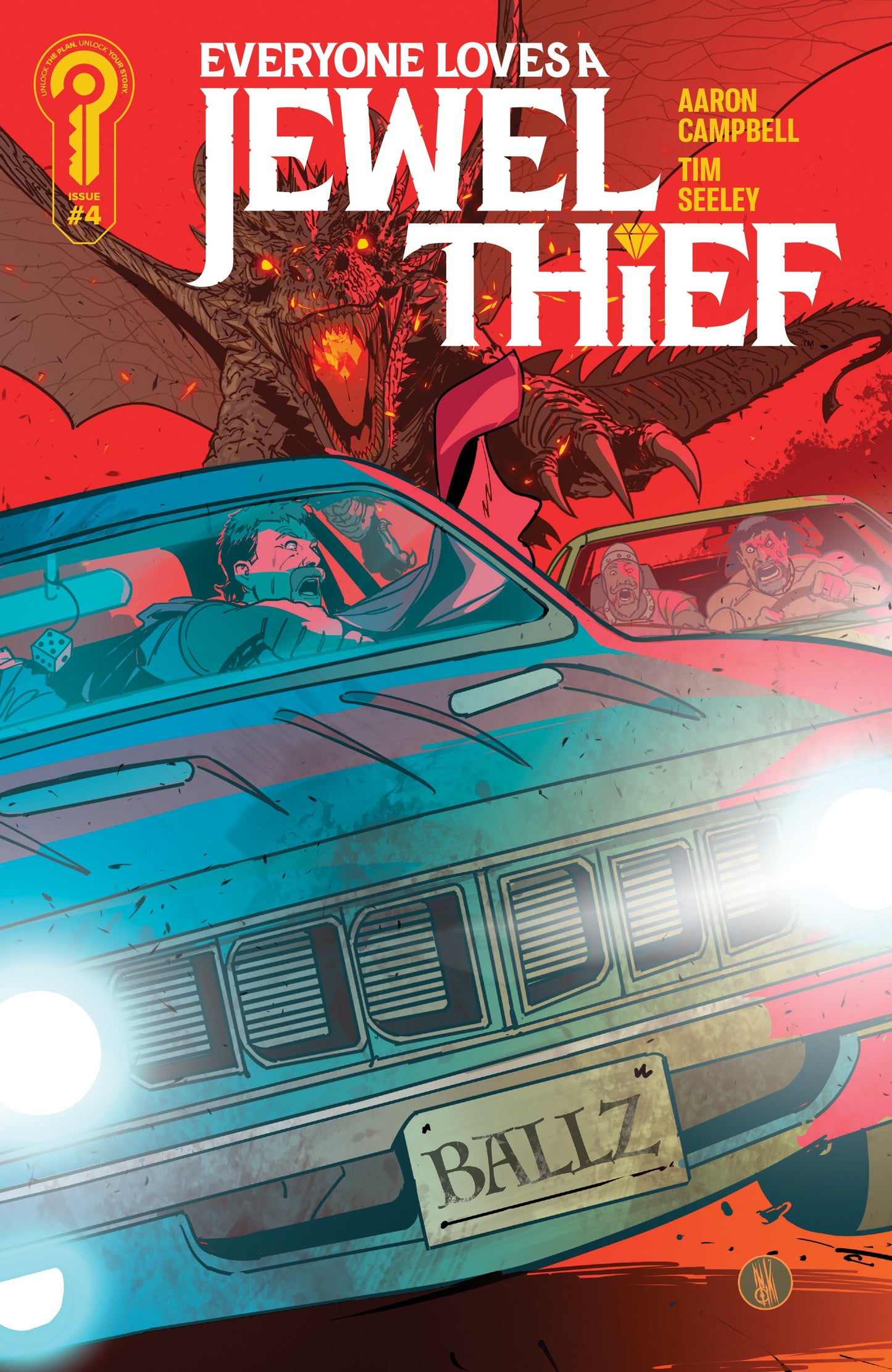 EVERYONE LOVES A JEWEL THIEF #4 COVER B SKYLAR PATRIDGE (19 Aug Release)