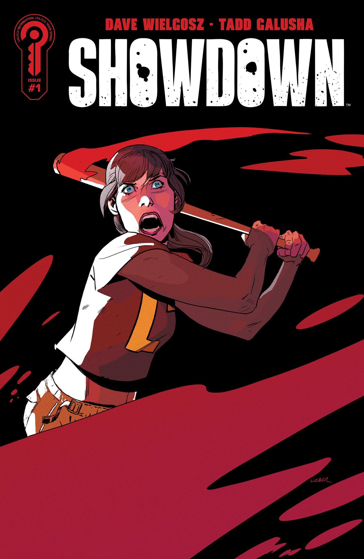 SHOWDOWN #1 COVER A STEVE LIEBER (Backorder, Allow 4-5 Weeks)
