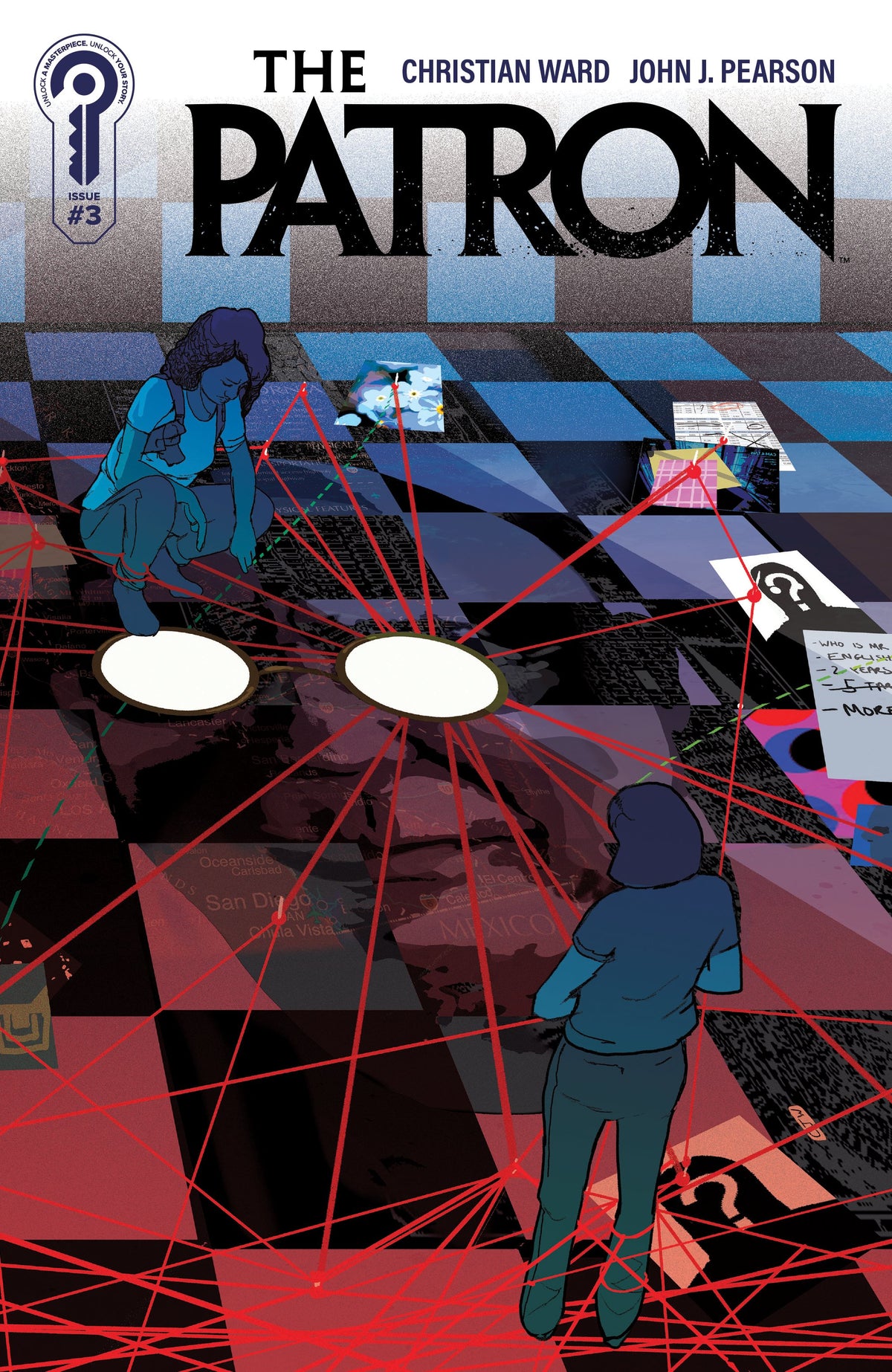 THE PATRON #3 COVER A CHRISTIAN WARD