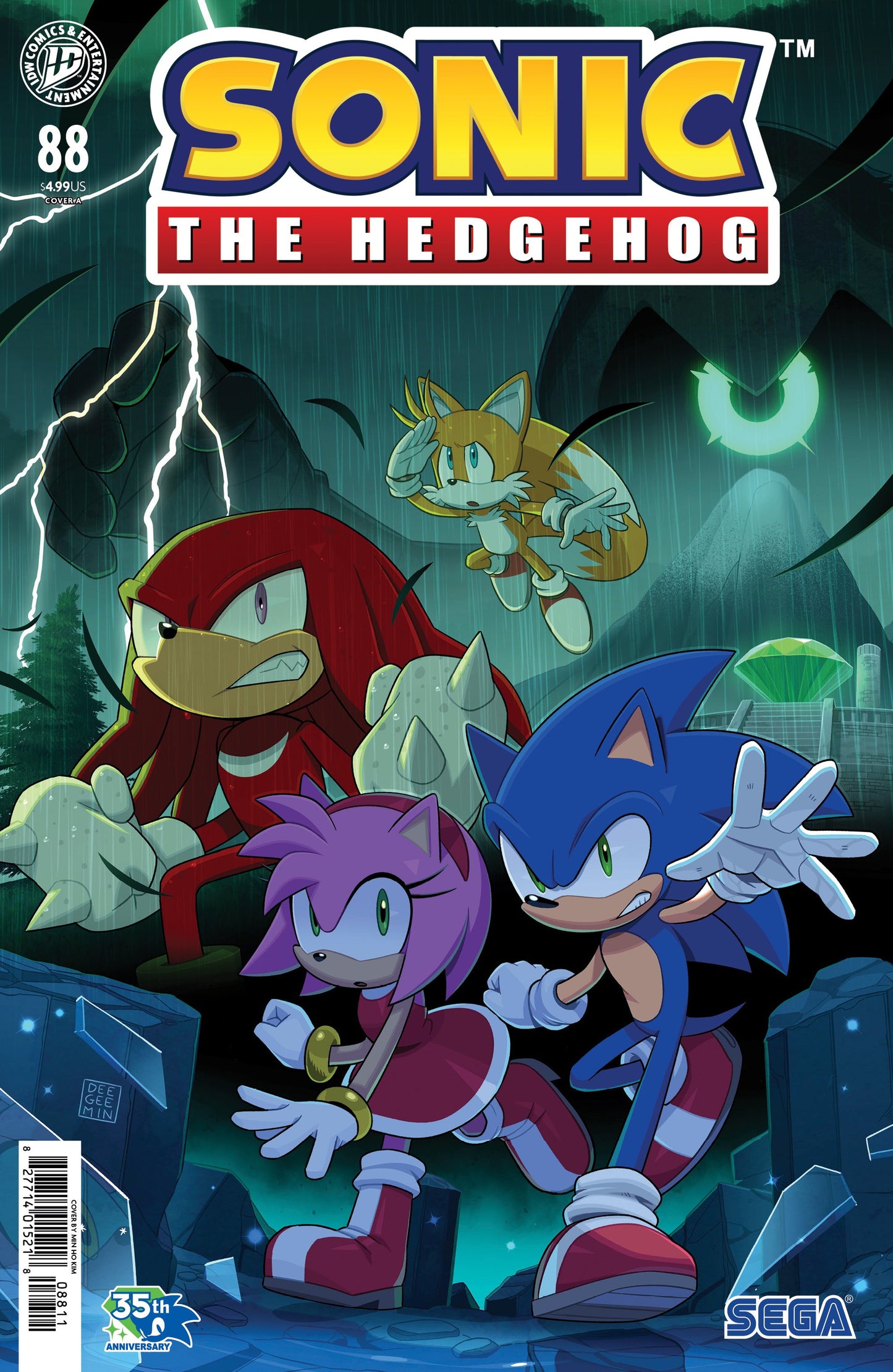 SONIC THE HEDGEHOG #88 COVER A (KIM) (Backorder, Allow 4-5 Weeks)