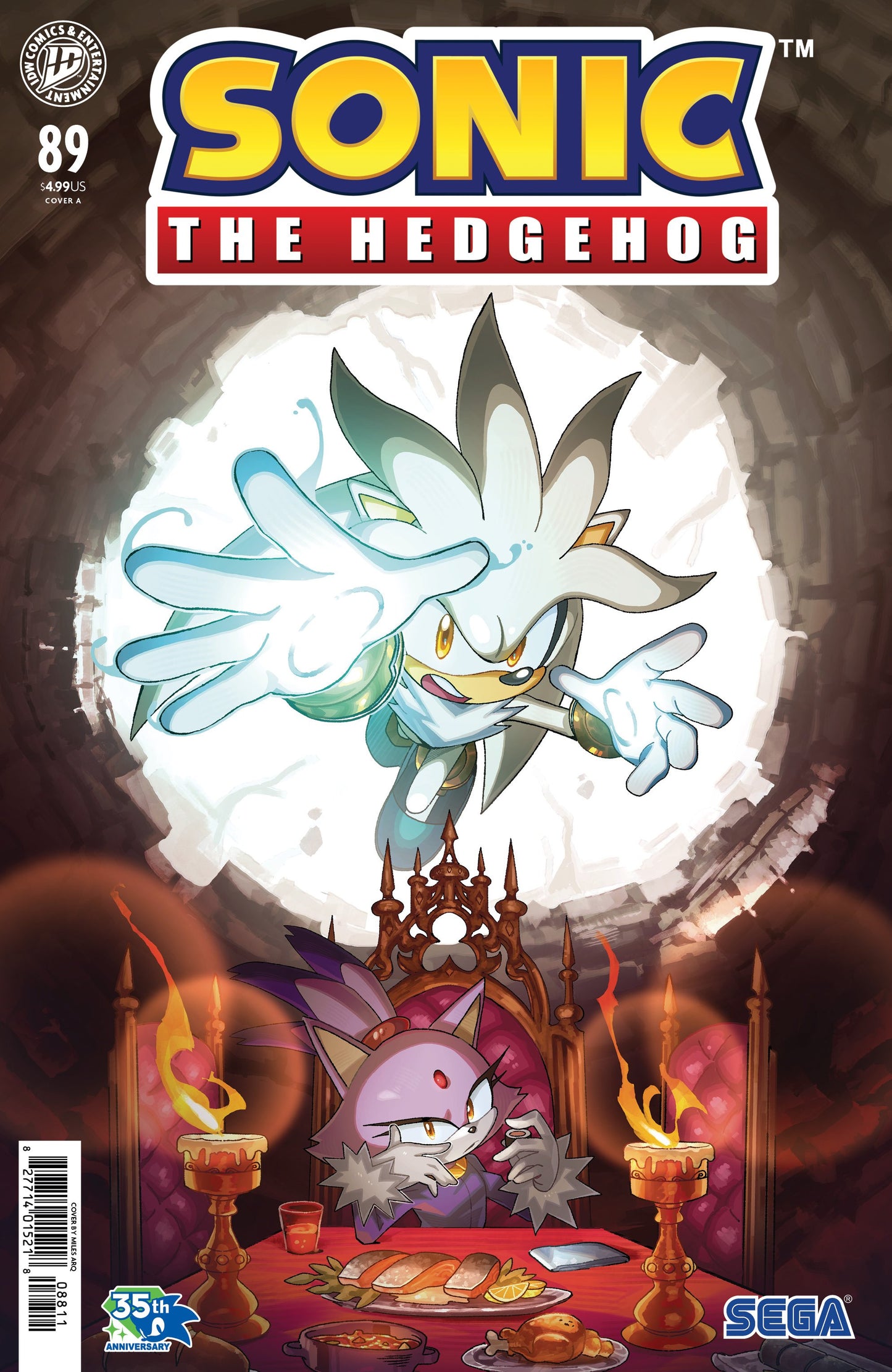 SONIC THE HEDGEHOG #89 COVER A (ARQ) | IDW PUBLISHING | Comicbookeroo