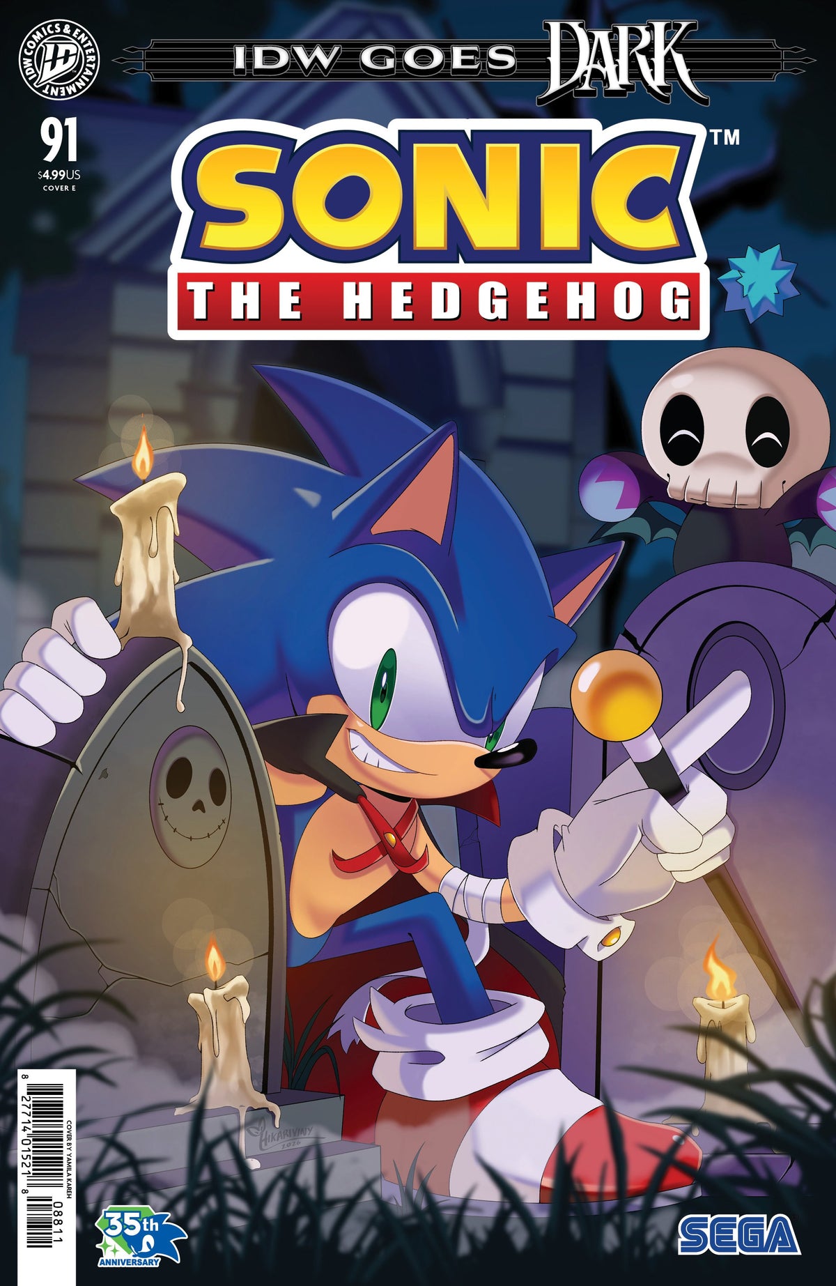 SONIC THE HEDGEHOG #91 VAR E
