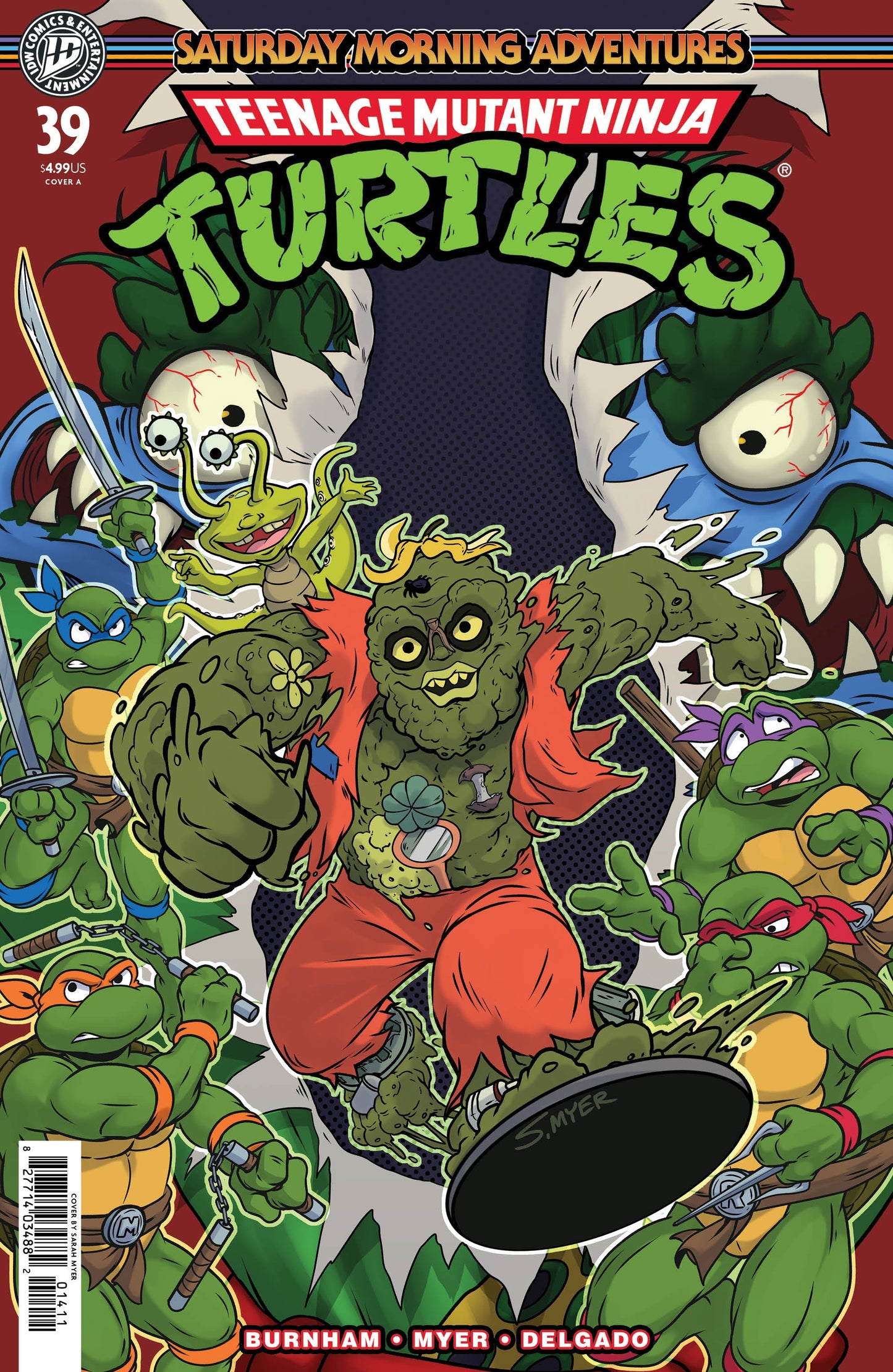TMNT SATURDAY MORNING ADV #39 COVER A (MYER) (Backorder, Allow 4-5 Weeks)