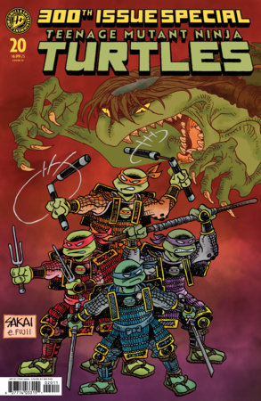 TEENAGE MUTANT NINJA TURTLES 2024 #20 INCV 1:50 (Sakai) 300TH ISSUE SPECIAL (22 Jul Release) (Copy)