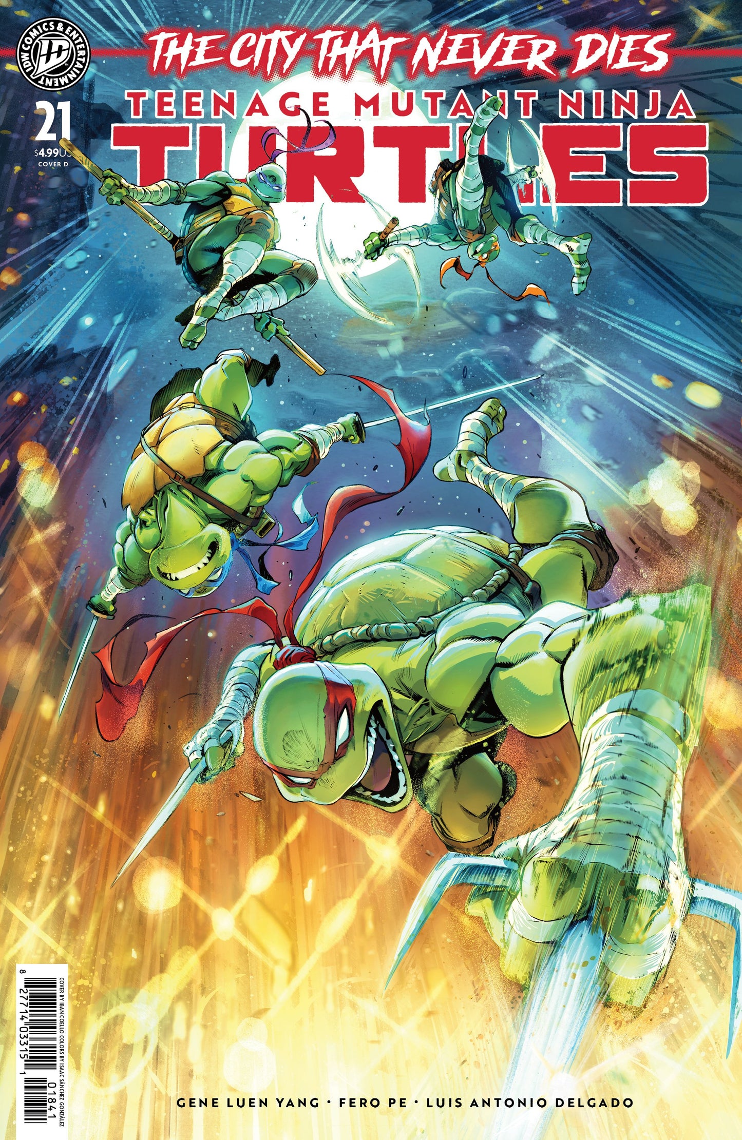 TEENAGE MUTANT NINJA TURTLES 2024 #21 VAR D | IDW PUBLISHING | Comicbookeroo