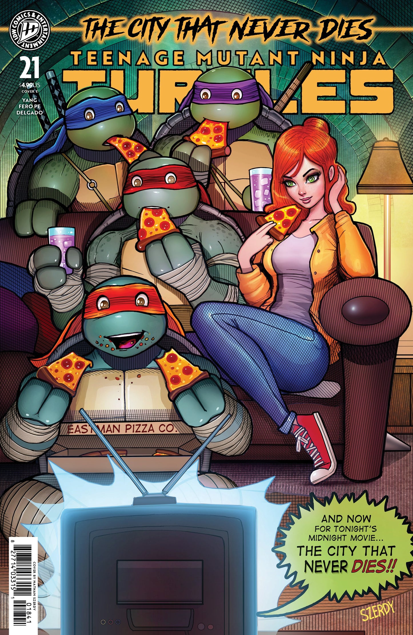 TEENAGE MUTANT NINJA TURTLES 2024 #21 VAR E (SZERDY) | IDW PUBLISHING | Comicbookeroo