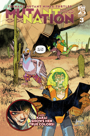 TMNT MUTANT NATION #3 Cover A (Fernandez) (Backorder, Allow 4-5 Weeks)