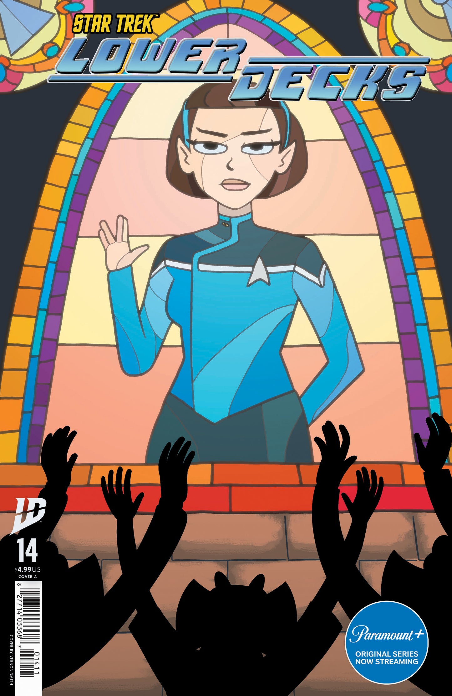 STAR TREK LOWER DECKS #14 COVER A (SMITH) (Backorder, Allow 4-5 Weeks)
