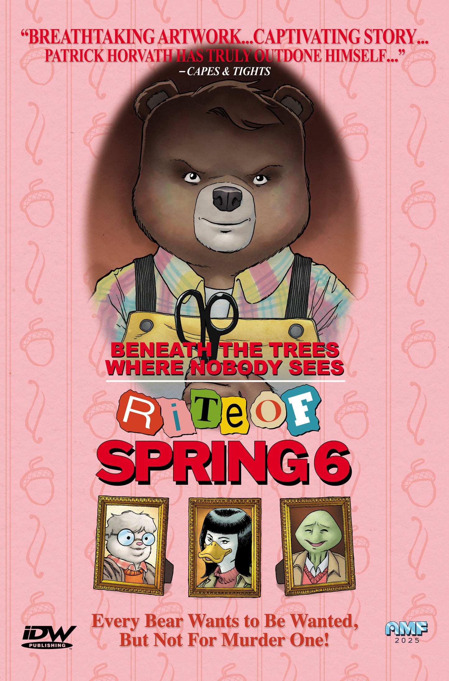 BENEATH TREES WHERE NOBODY SEES RITE OF SPRING #6 VAR B (FLEECS MOVIE HOMAGE COVER) (Backorder, Allow 4-5 Weeks)