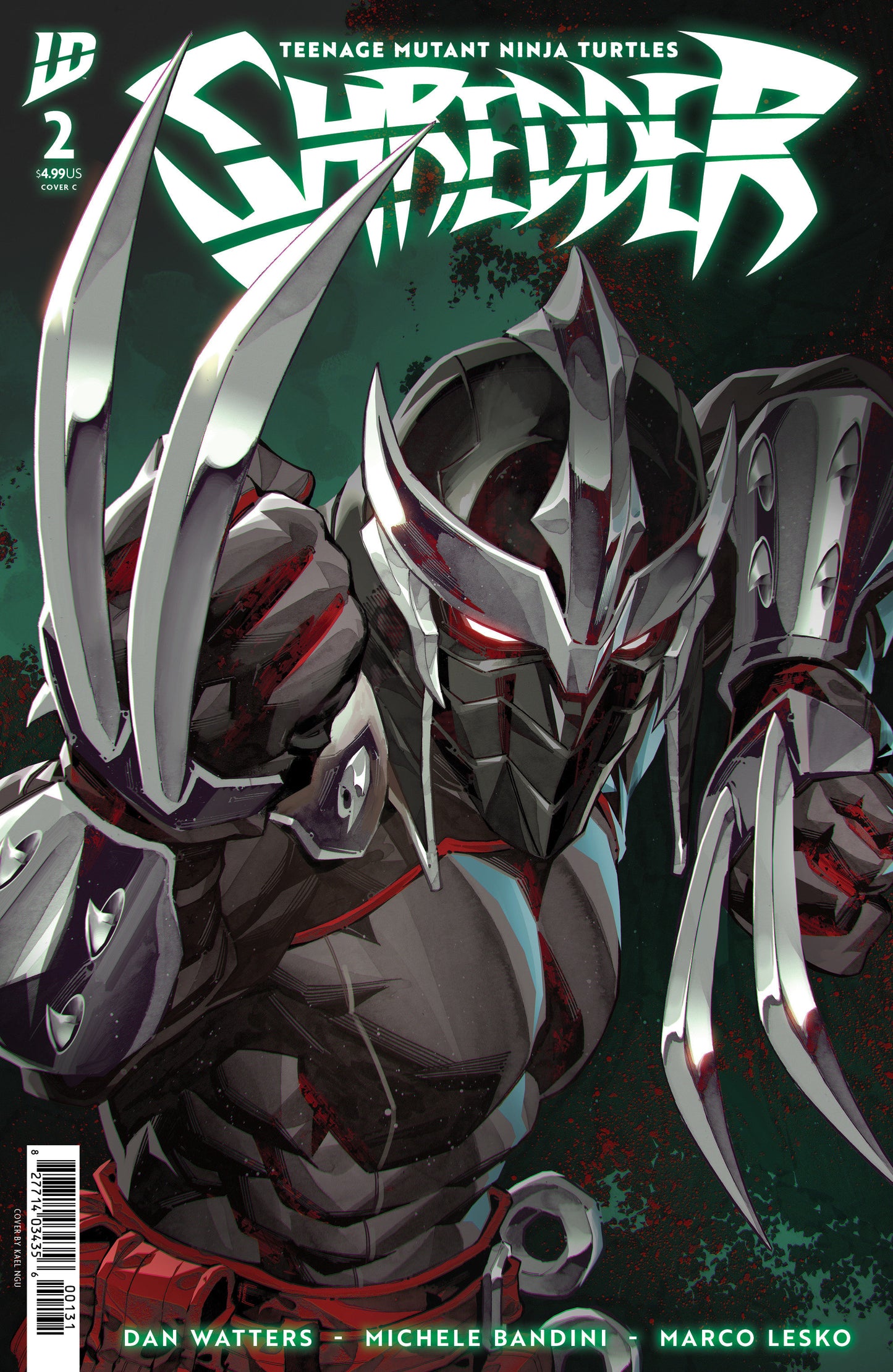 TEENAGE MUTANT NINJA TURTLES SHREDDER #2 VAR C (NGU) (Backorder, Allow 4-5 Weeks)