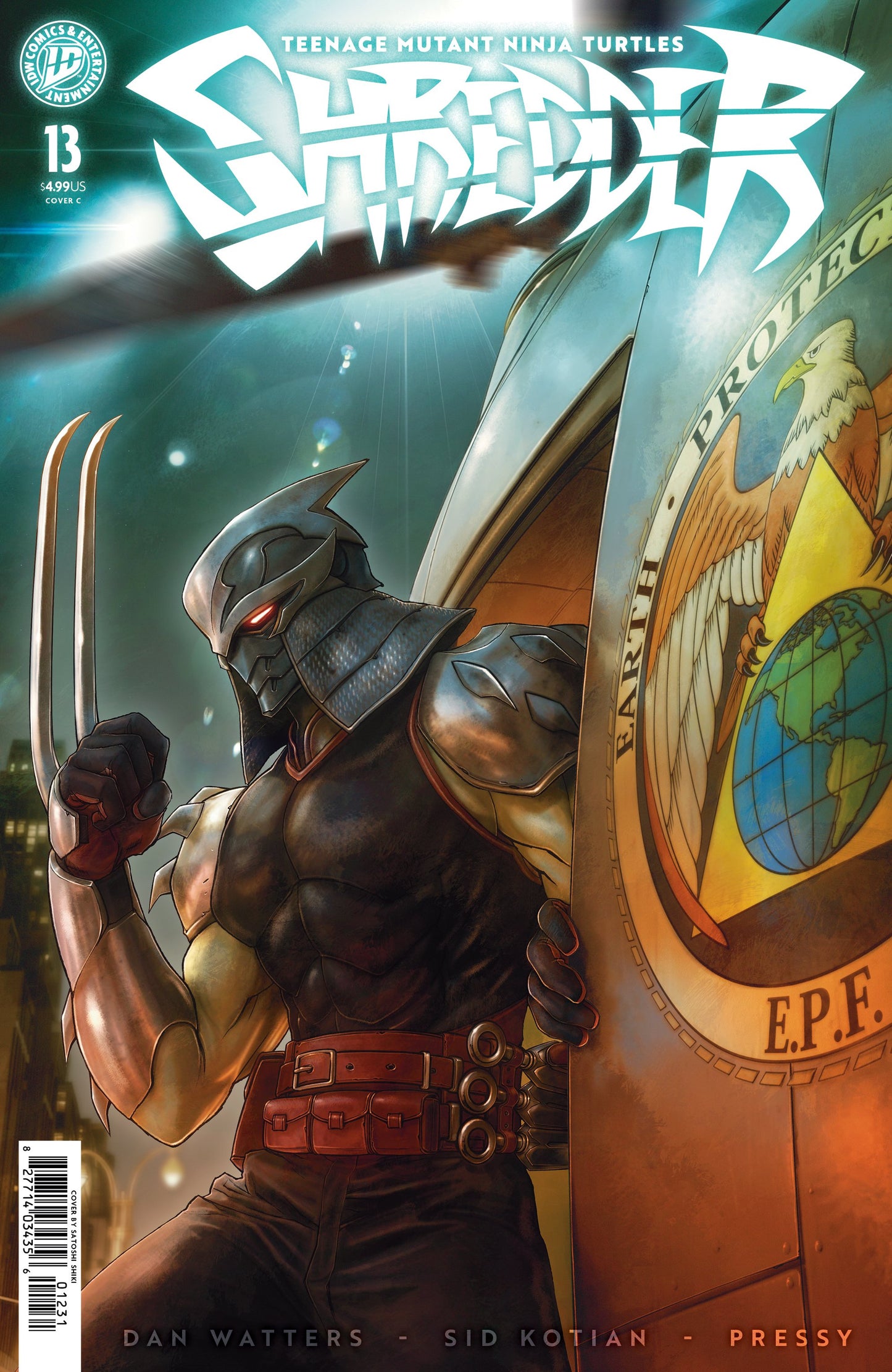 TEENAGE MUTANT NINJA TURTLES: SHREDDER #13 VAR C