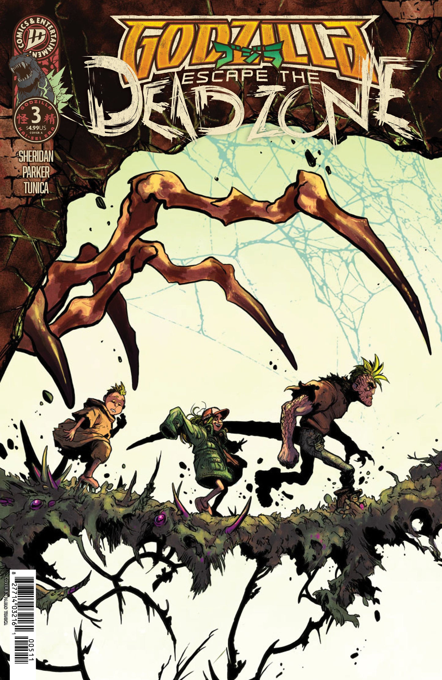 GODZILLA ESCAPE DEADZONE #3 COVER A (TUNICA) (Backorder, Allow 4-5 Weeks)