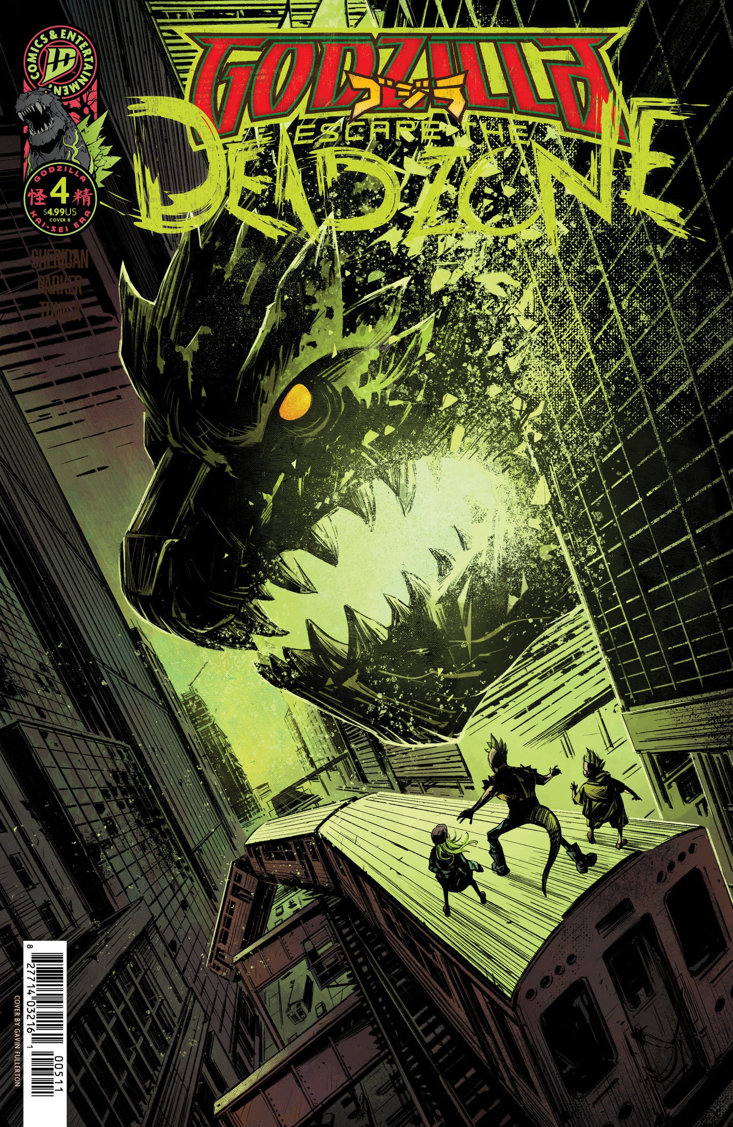 GODZILLA ESCAPE DEADZONE #4 VAR B (FULLERTON) (Backorder, Allow 4-5 Weeks)