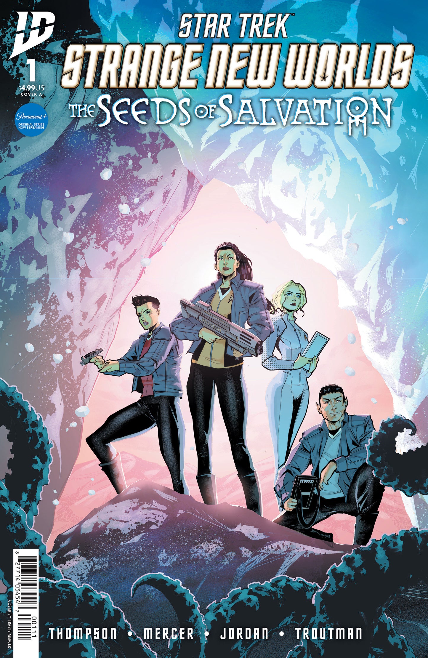 STAR TREK STRANGE NEW WORLDS SEEDS OF SALVATION #1 CVR A MER (Backorder, Allow 4-5 Weeks)
