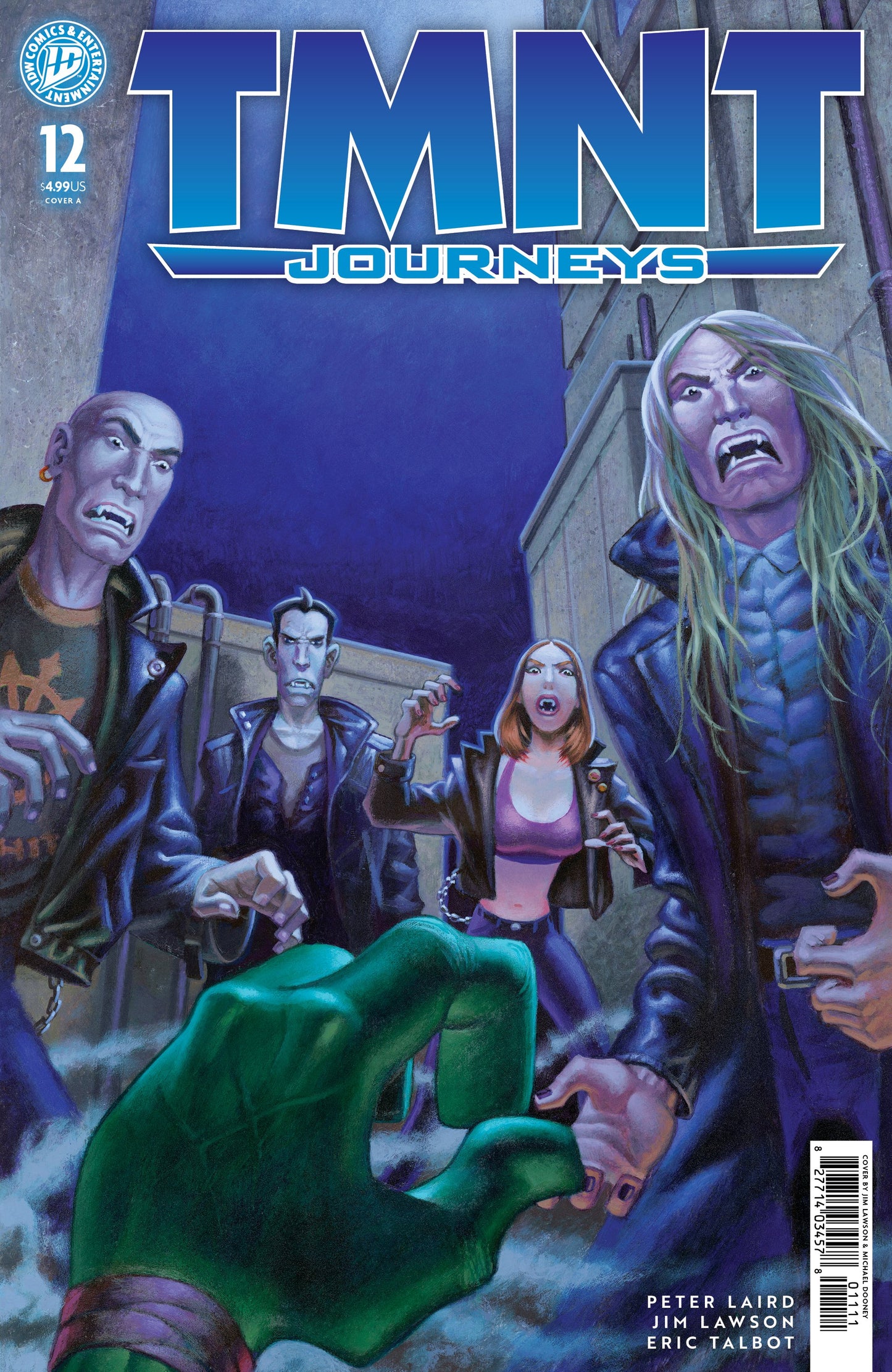 TEENAGE MUTANT NINJA TURTLES JOURNEYS #12 COVER A (DOONEY & LAWSON) (Backorder, Allow 4-5 Weeks)