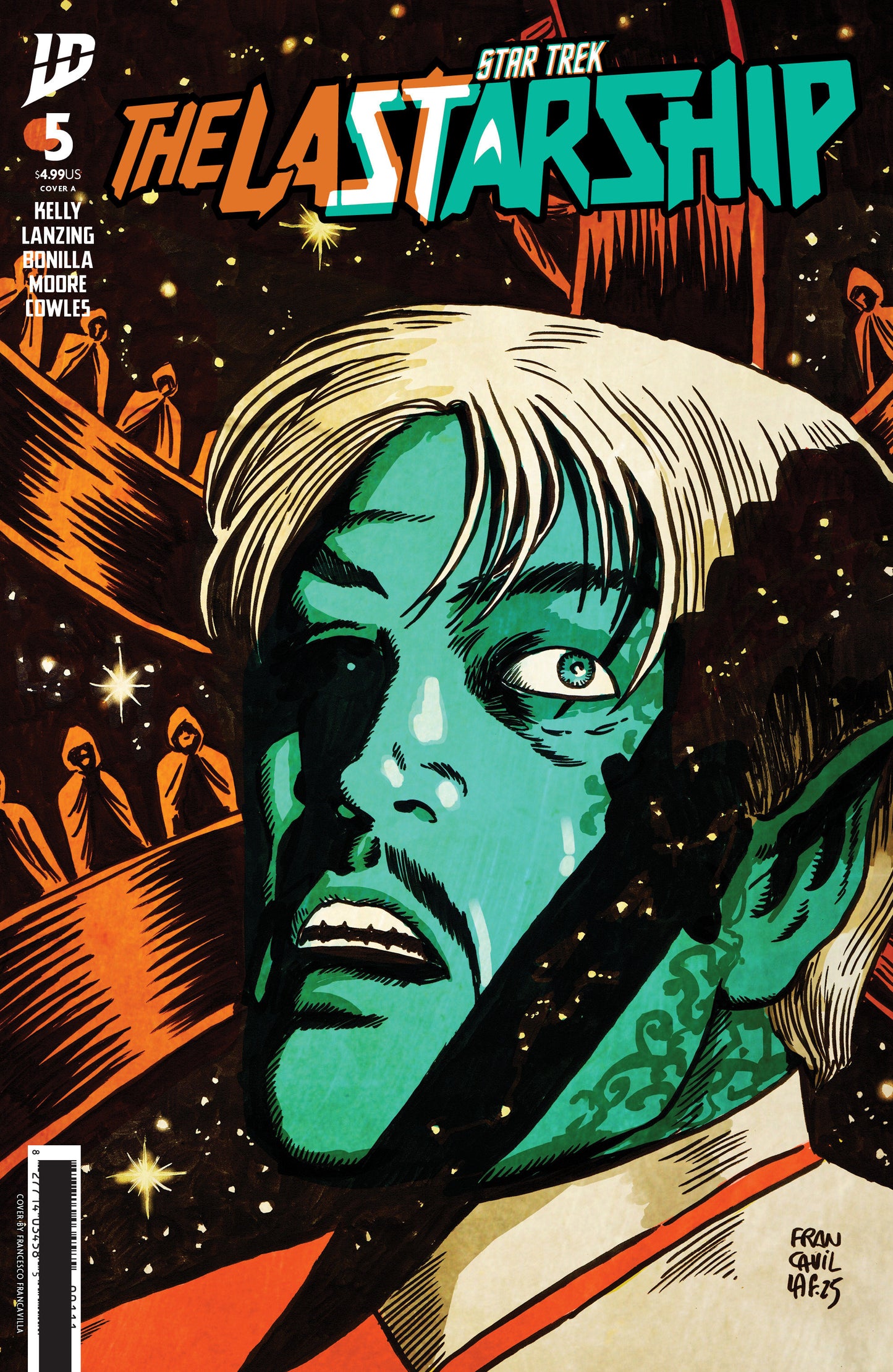 STAR TREK: THE LAST STARSHIP #5 COVER A (FRANCAVILLA) (Backorder, Allow 4-5 Weeks)