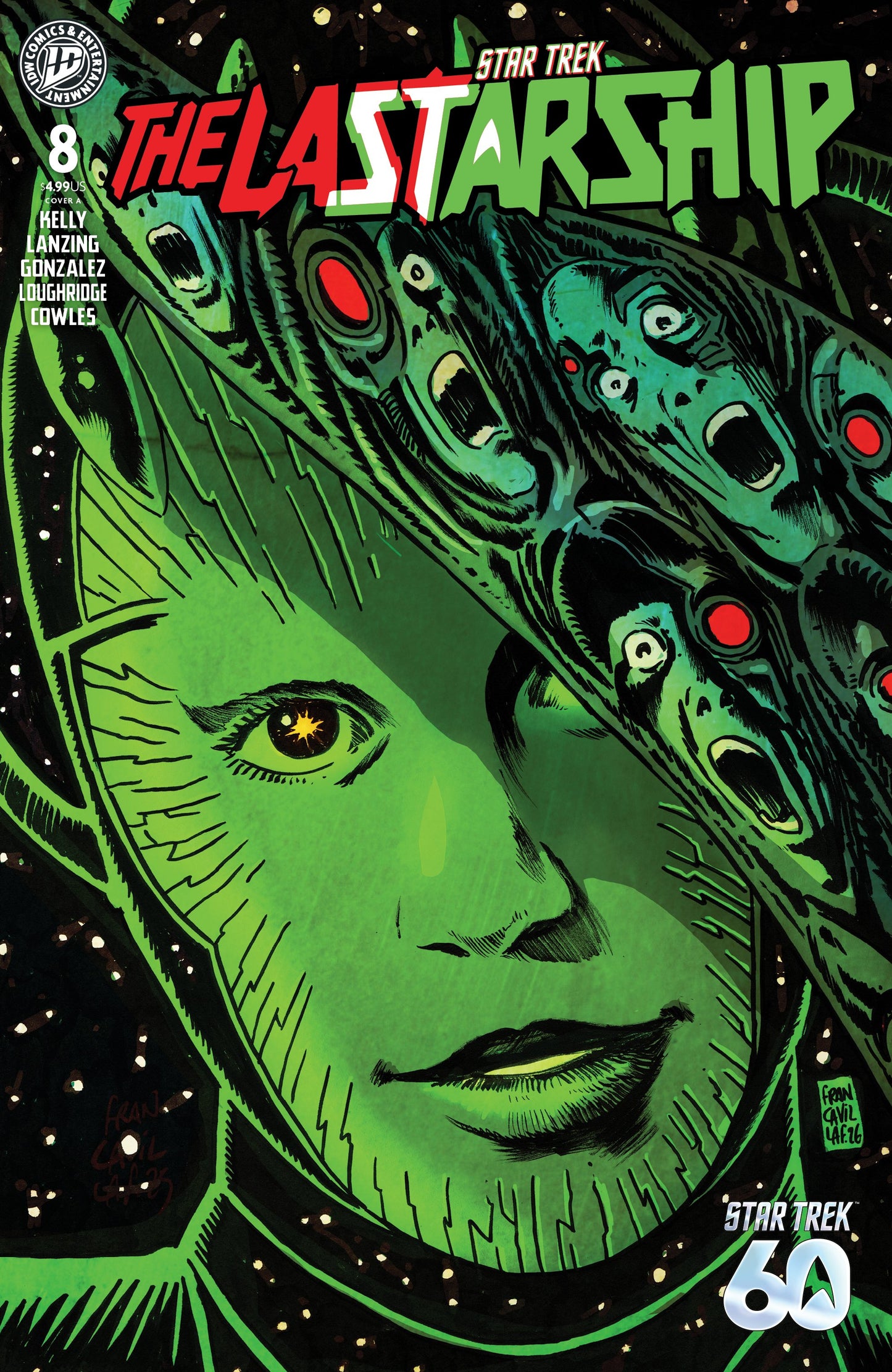 STAR TREK: THE LAST STARSHIP #8 COVER A (FRANCAVILLA) (Backorder, Allow 4-5 Weeks)