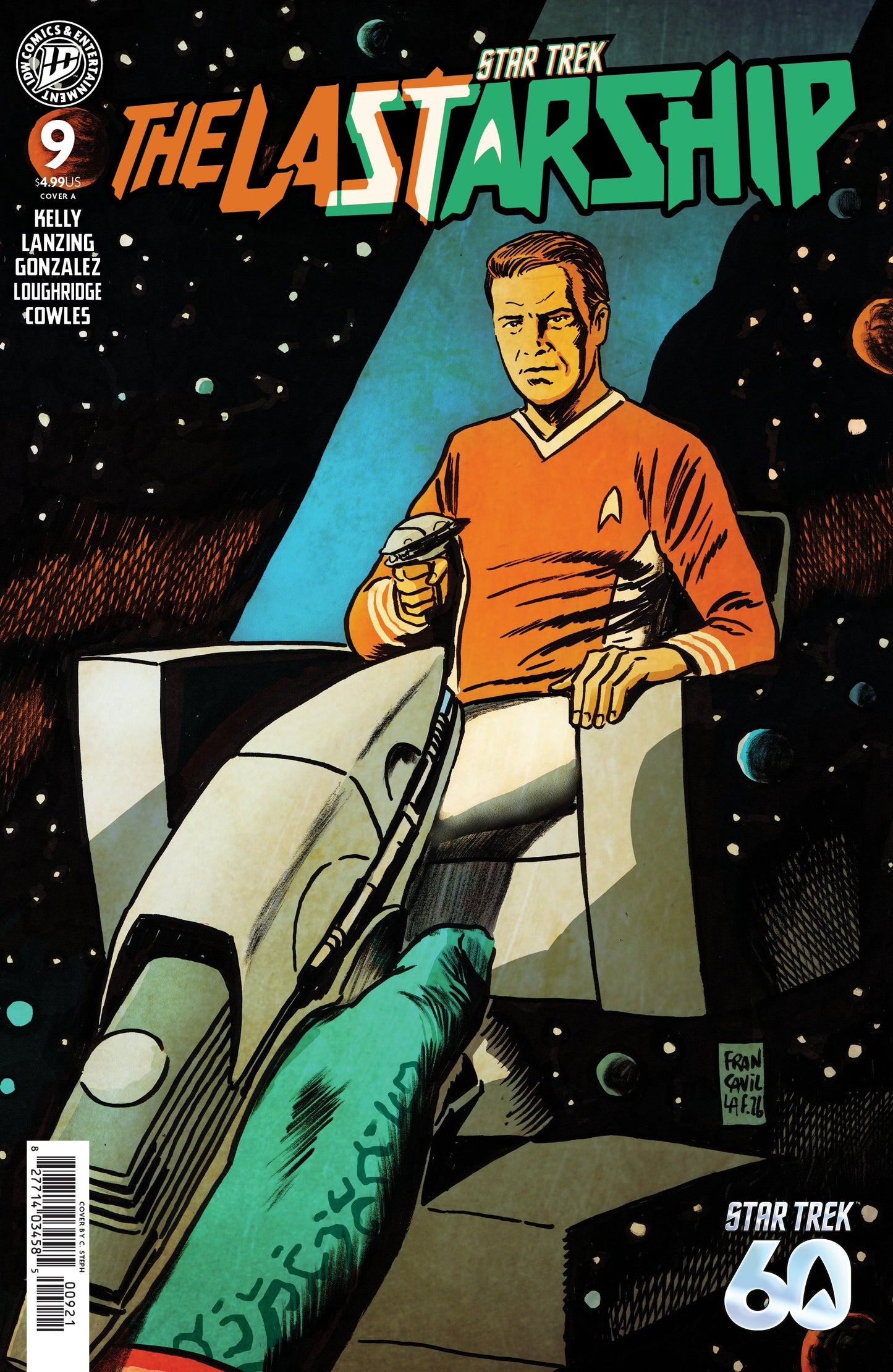 STAR TREK: THE LAST STARSHIP #9 COVER A (FRANCAVILLA) (Backorder, Allow 4-5 Weeks)