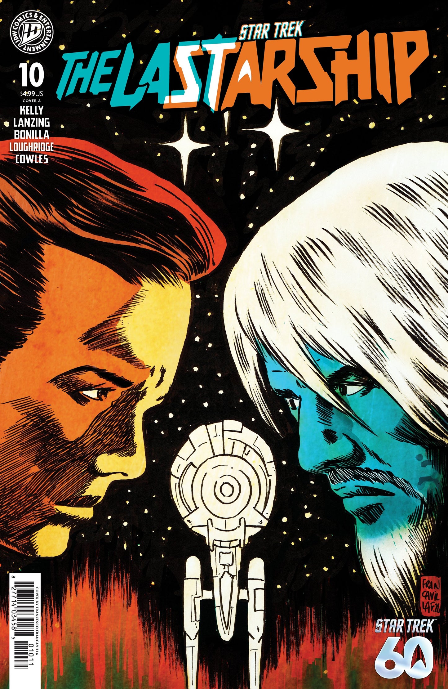 STAR TREK: THE LAST STARSHIP #10 COVER A (FRANCAVILLA) | IDW PUBLISHING | Comicbookeroo