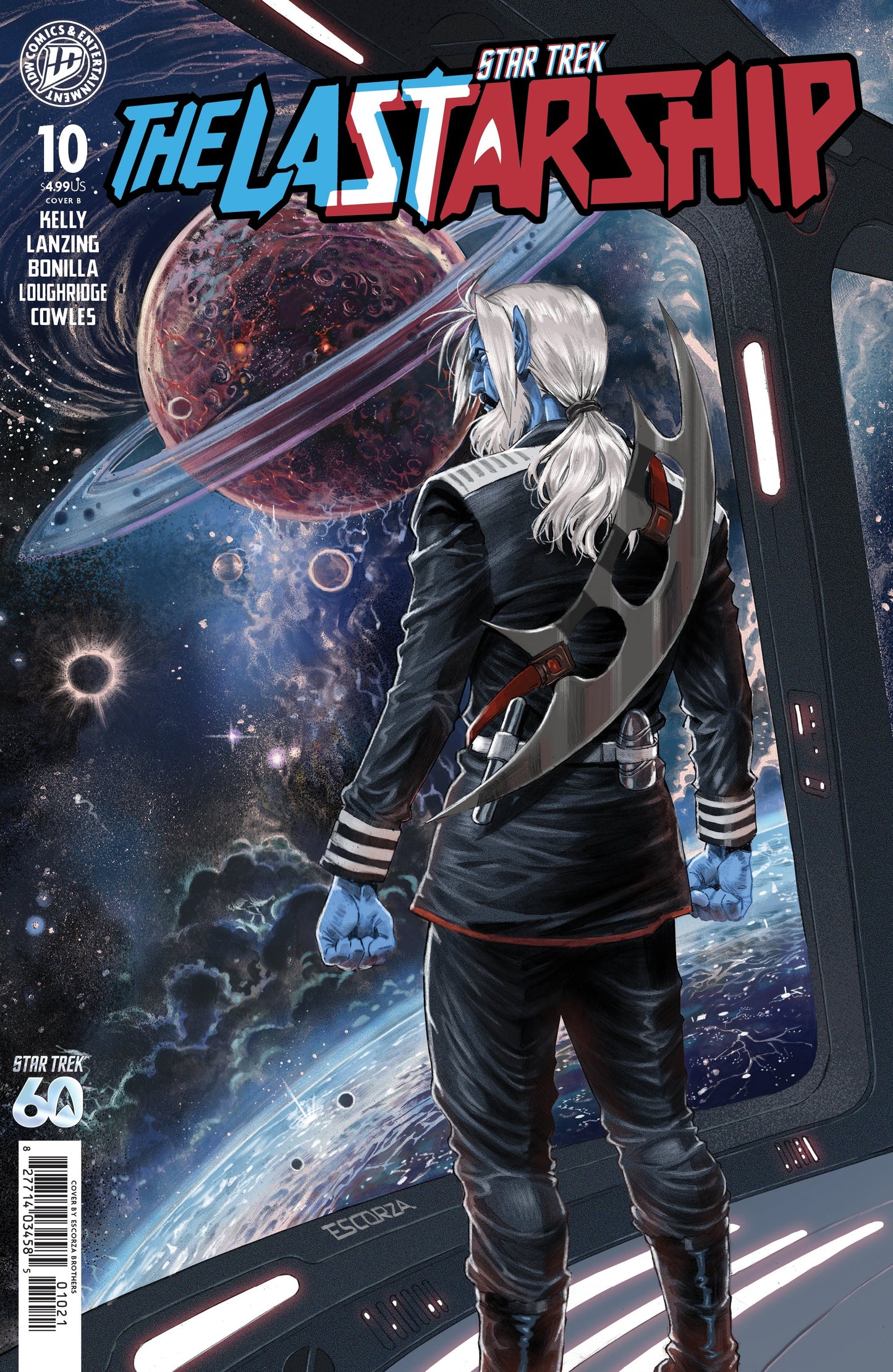 STAR TREK: THE LAST STARSHIP #10 VAR B (ESCORZA BROTHERS) | IDW PUBLISHING | Comicbookeroo