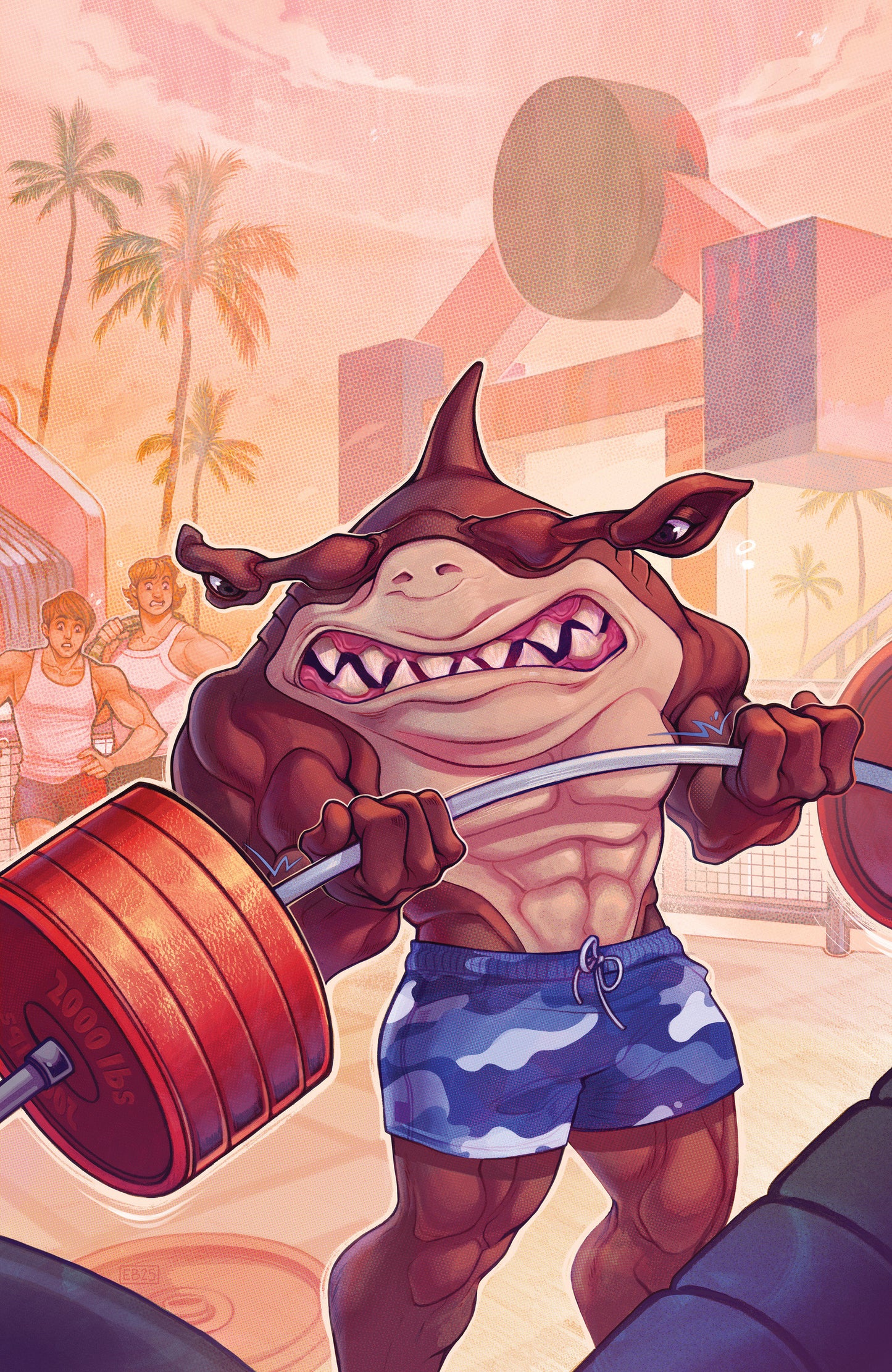 STREET SHARKS #3 INCV 1:10 VAR RI (10) (BEALS FULL ART)