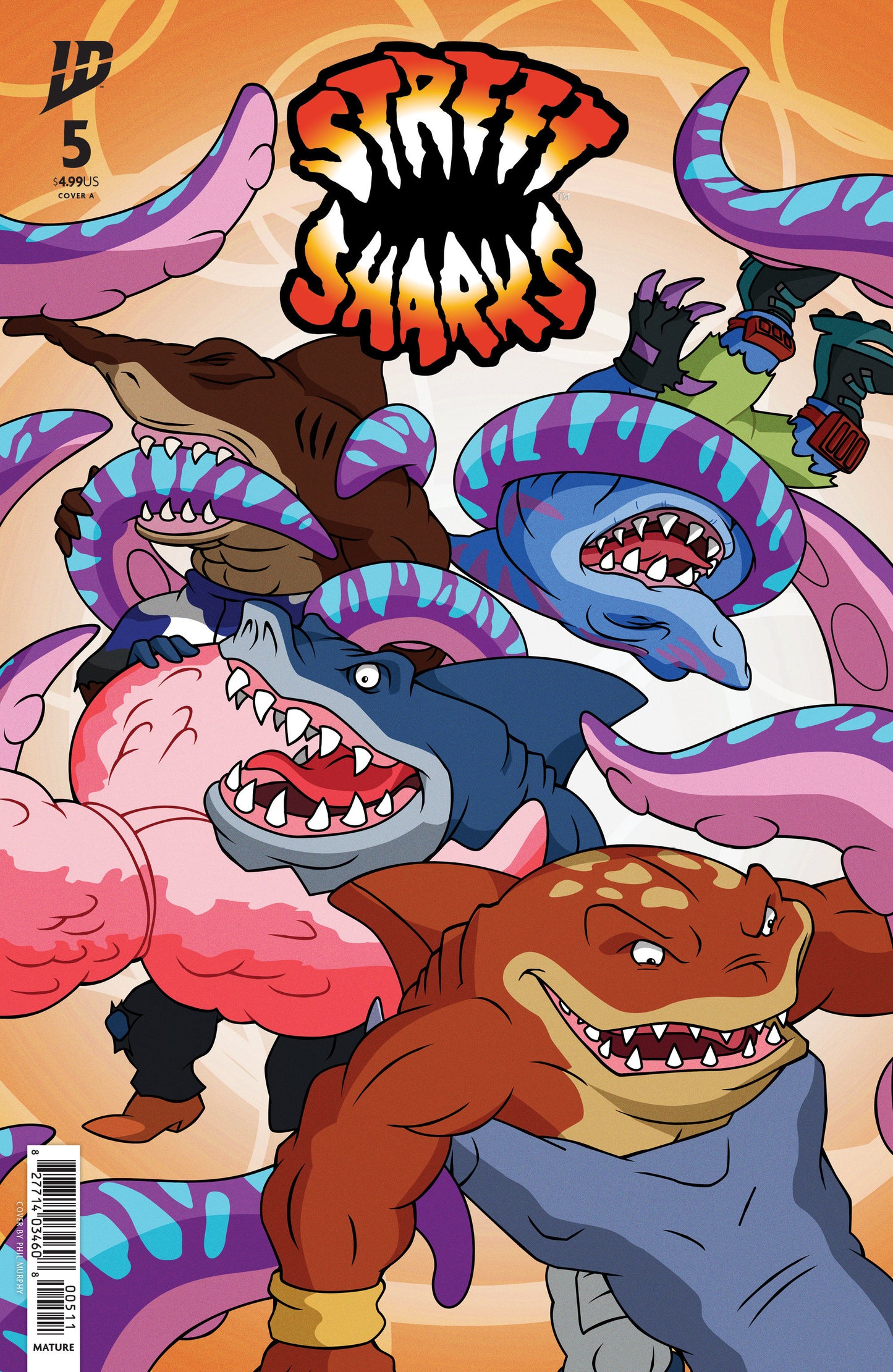 STREET SHARKS #5 COVER A (MURPHY) (Backorder, Allow 4-5 Weeks)