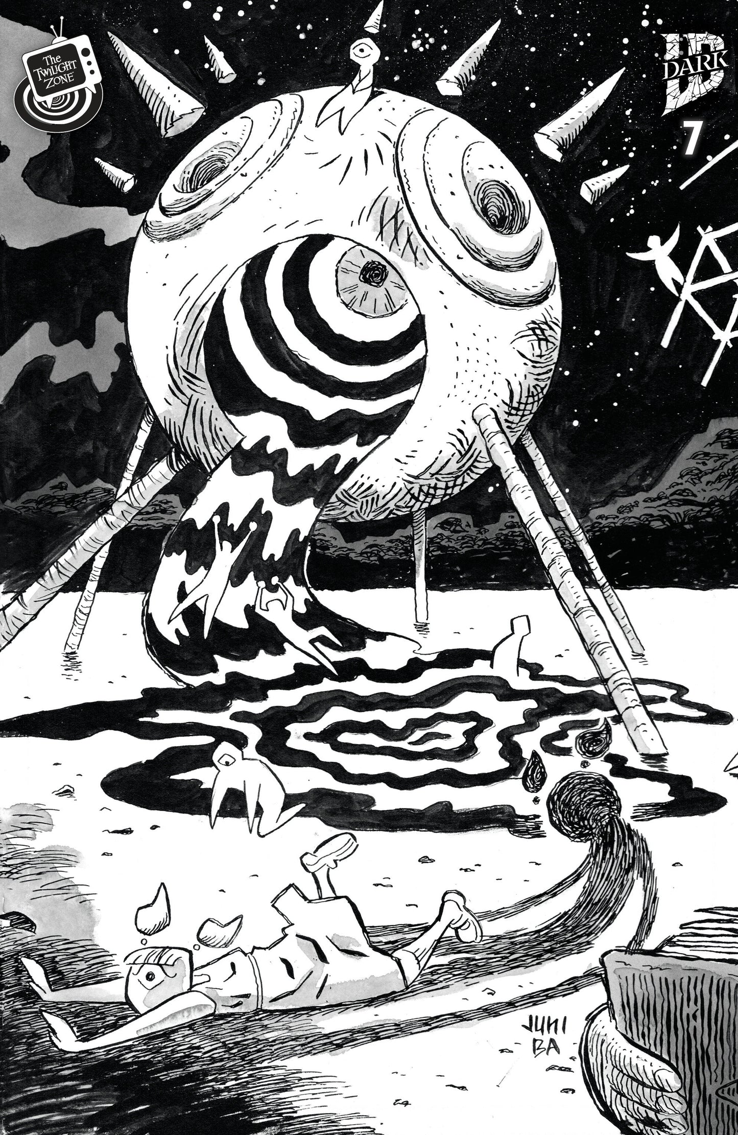 THE TWILIGHT ZONE #7 VAR B (BA CONNECTING COVER) (Backorder, Allow 4-5 Weeks)