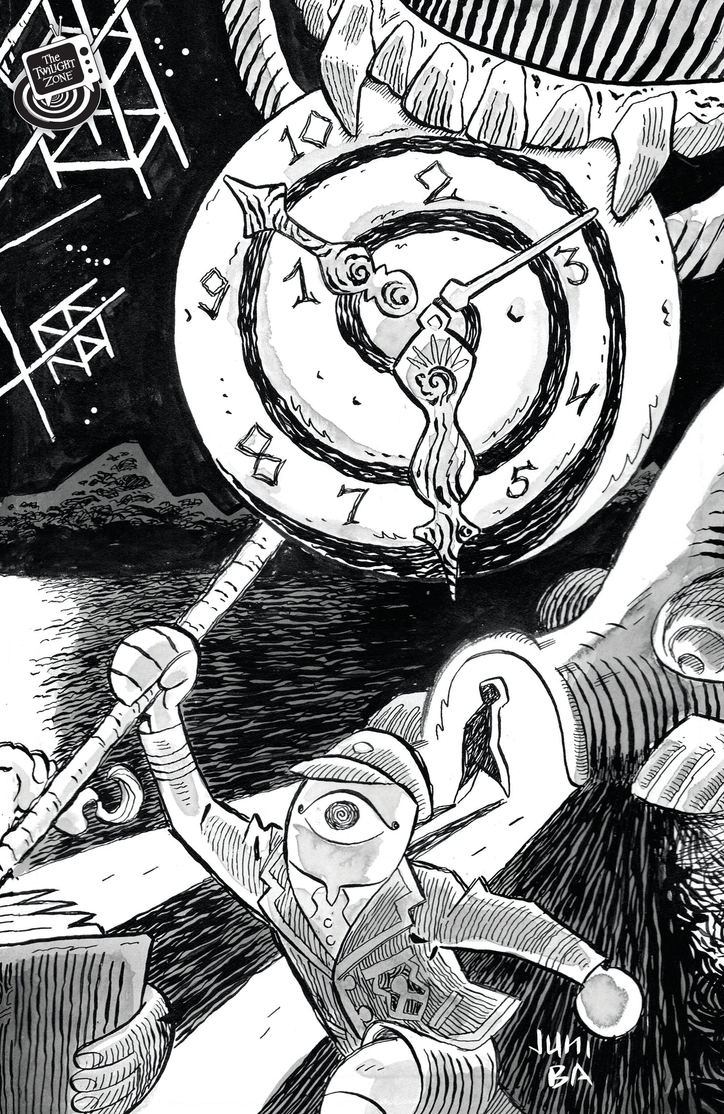 THE TWILIGHT ZONE #9 VAR B (BA CONNECTING COVER) (Backorder, Allow 4-5 Weeks)